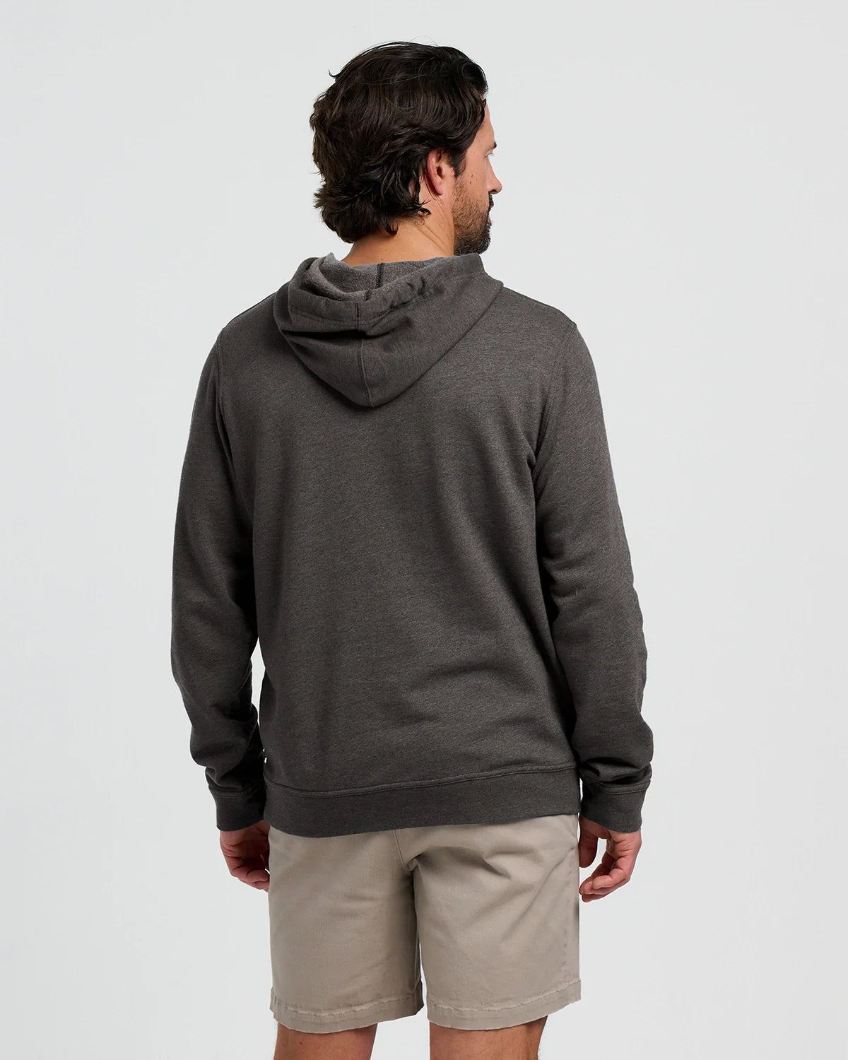 Free Fly Vintage Outfitters Fleece Hoodie in Heather Black Sand