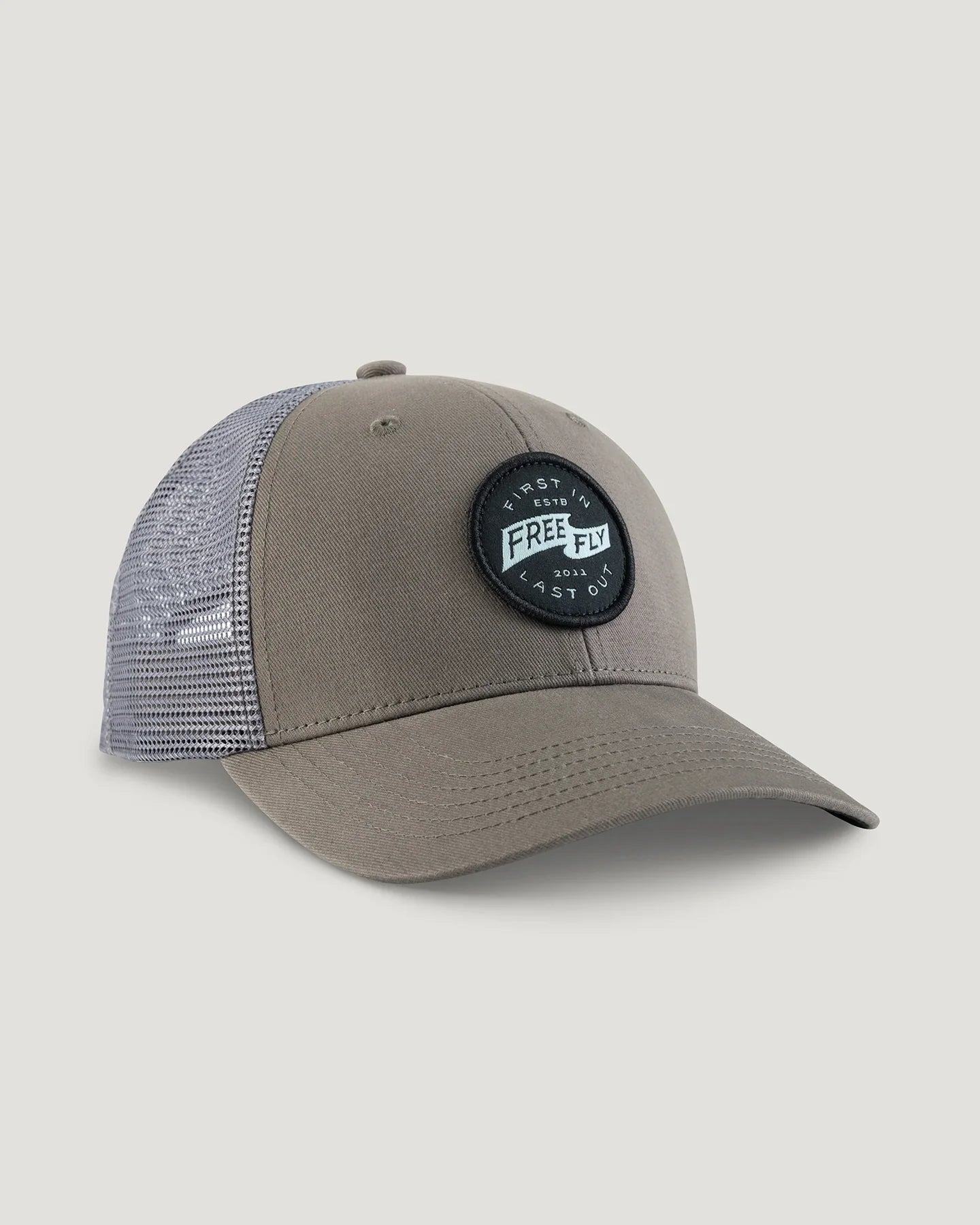 Free Fly First and Last Trucker Hat in Charcoal
