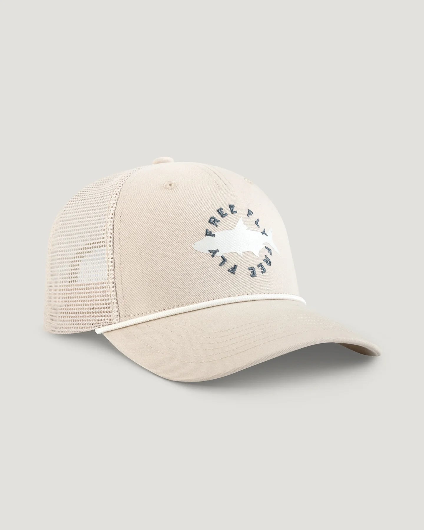 Free Fly Target Species Trucker Hat in Stone
