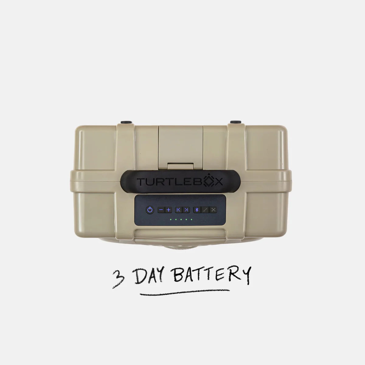 Turtlebox Outdoor Bluetooth Waterproof Gen 3 Portable Speaker in Tan/Black