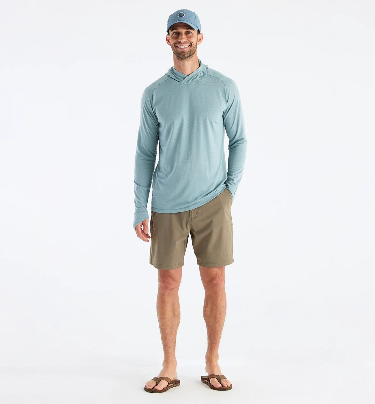 Free Fly Men's Latitude Short in Coriander