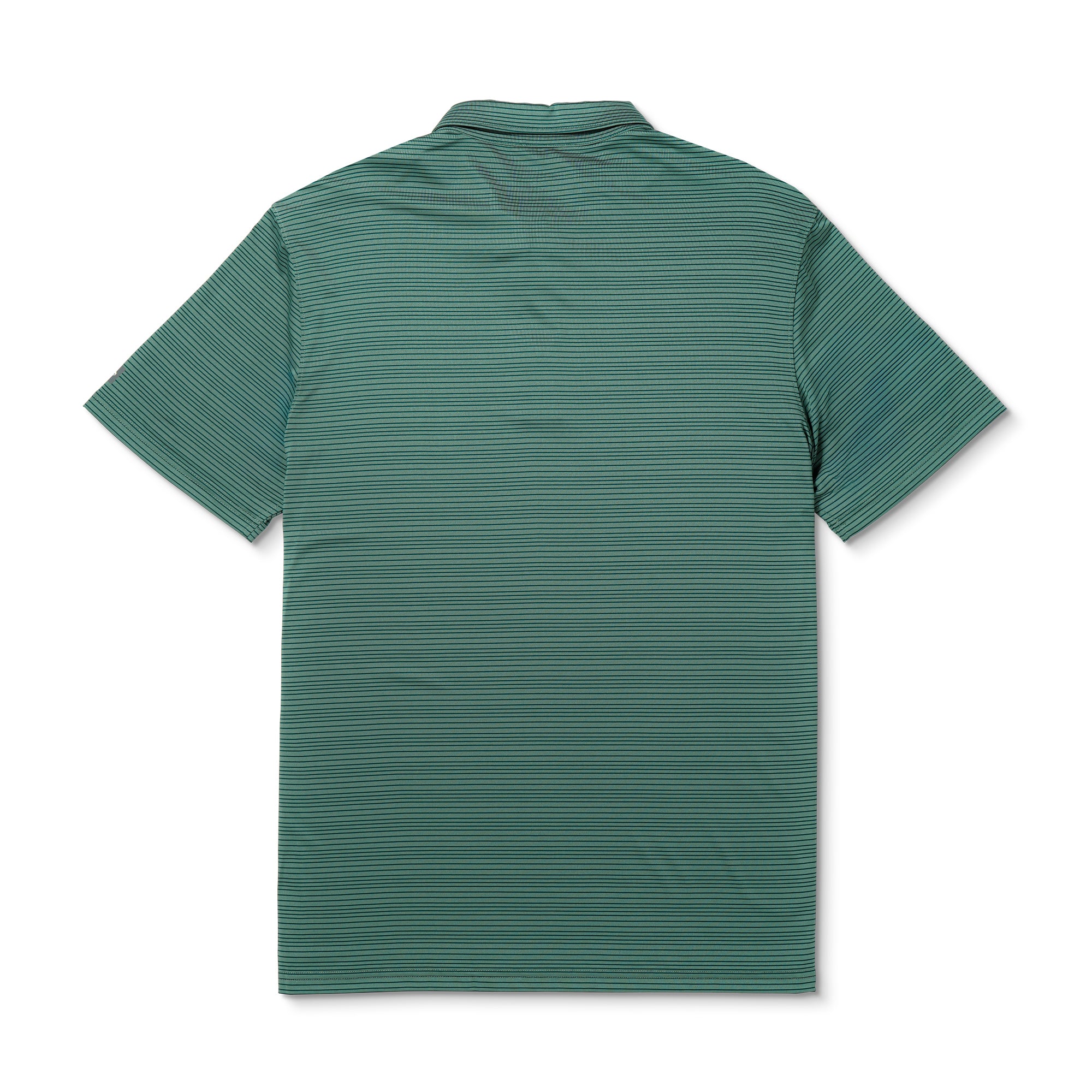 Aftco Link Short Sleeve Performance Polo in Silver Pine