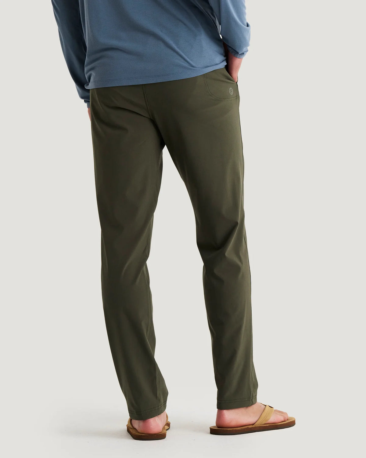 Free Fly Men's Breeze Pant in Dark Forest
