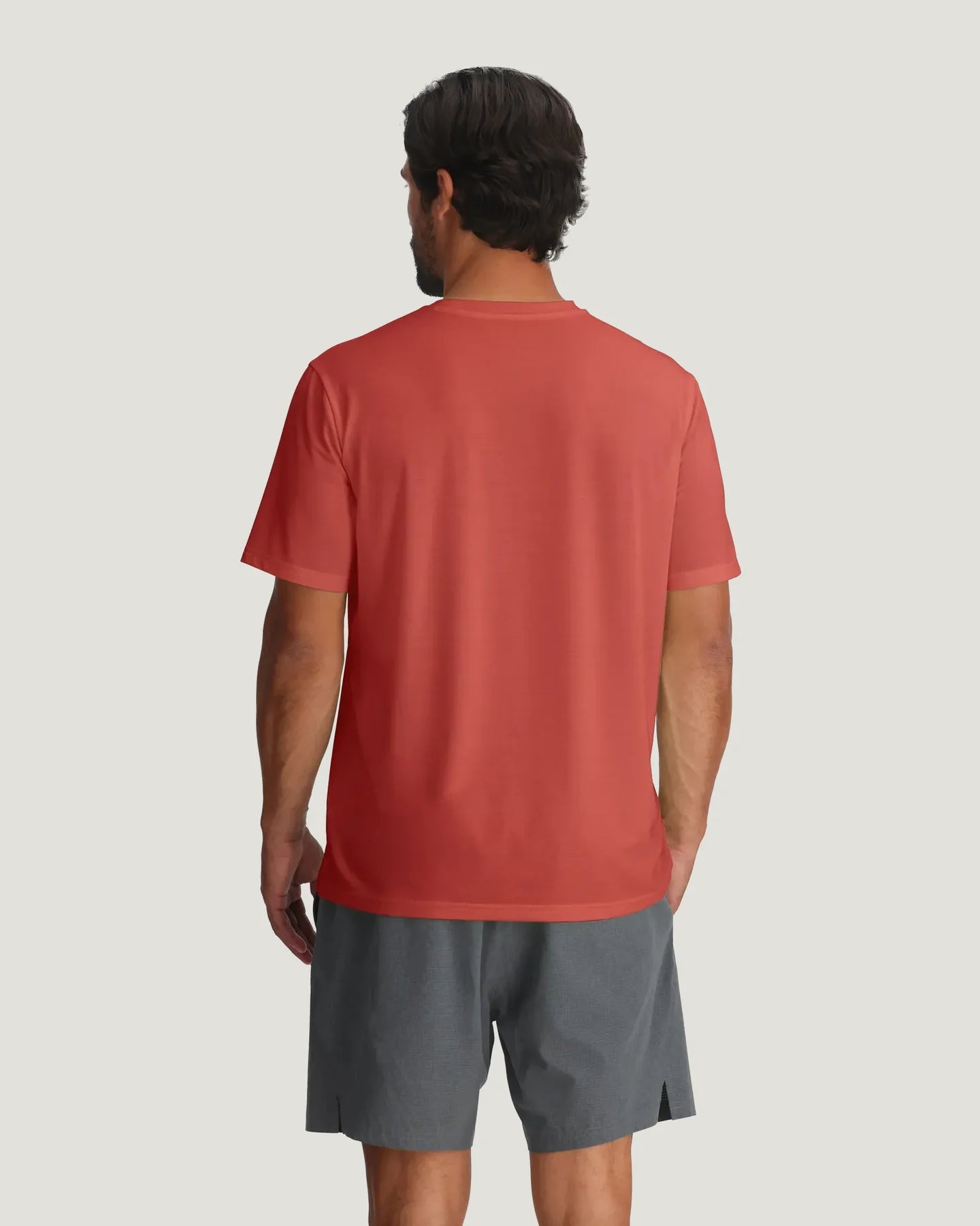 Free Fly Men's Elevate Lightweight Tee in Red Clay
