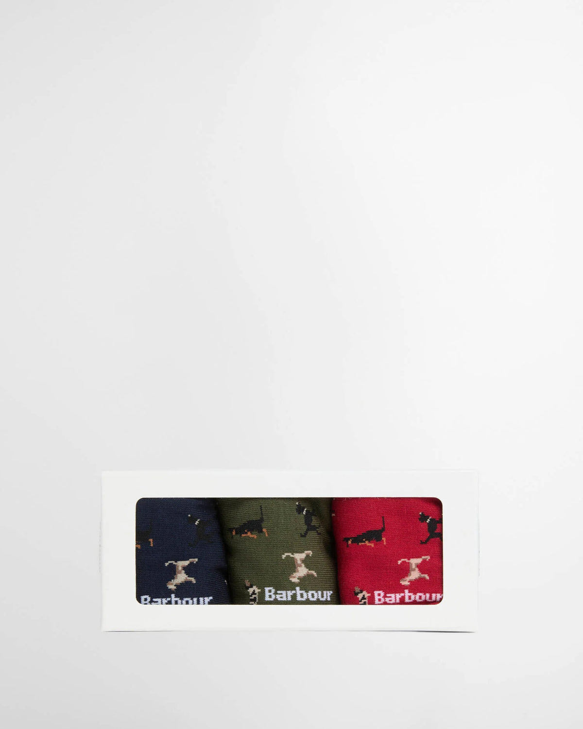 Barbour Socks 3-Pack Dog Gift Set