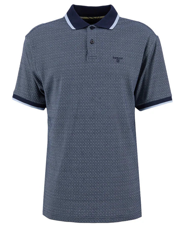 Barbour Weston Polo in Navy