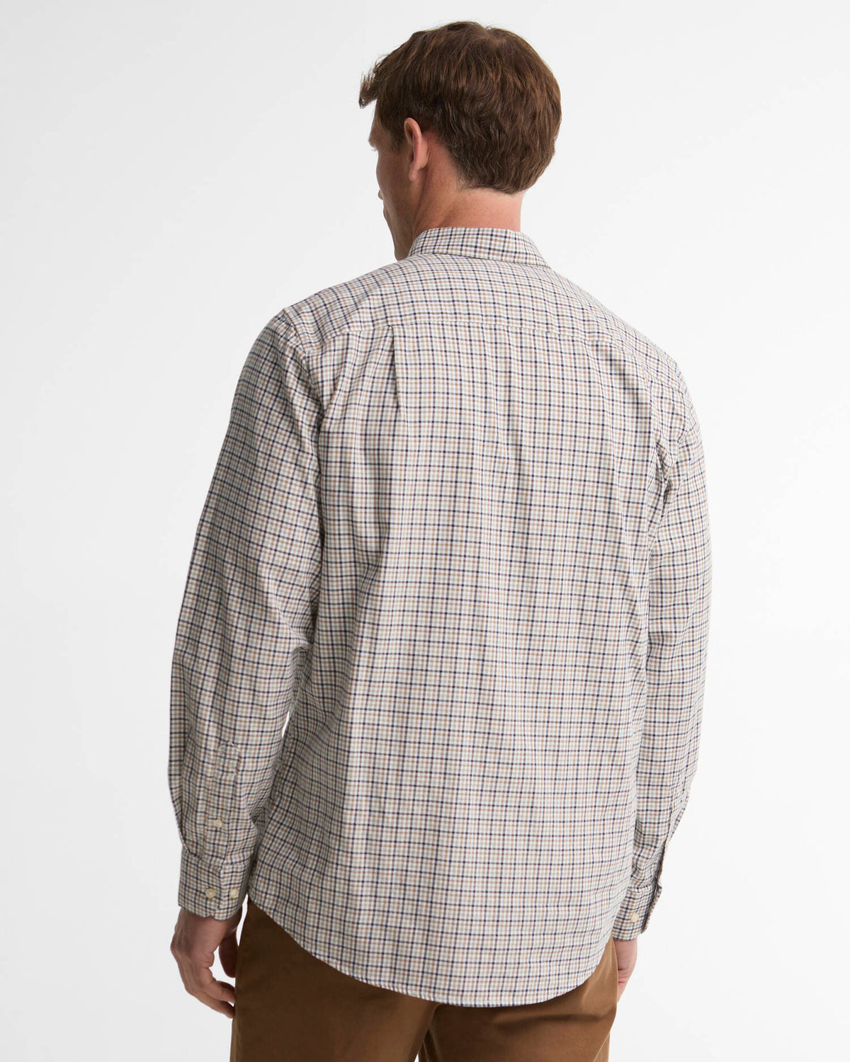 Barbour Farmtown Regular-Fit Long-Sleeved Shirt in Navy