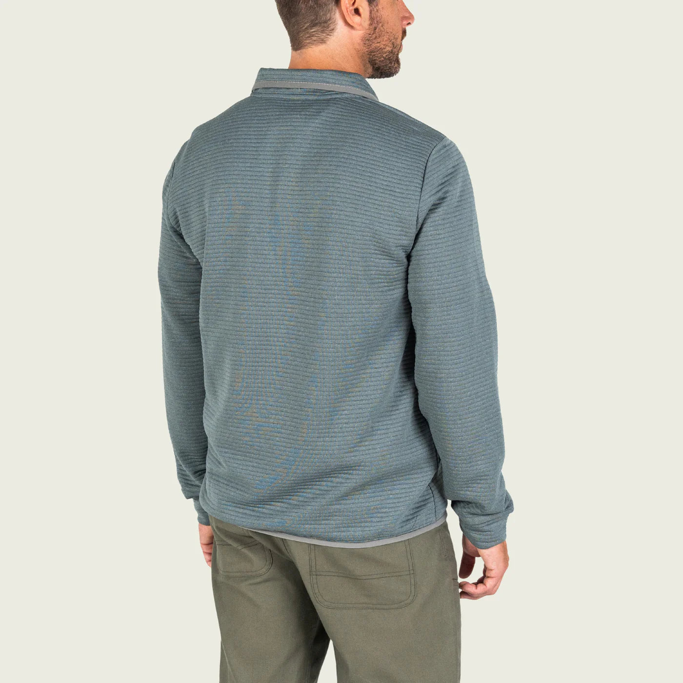 Marsh Sullivan 1/4 Zip in Steel