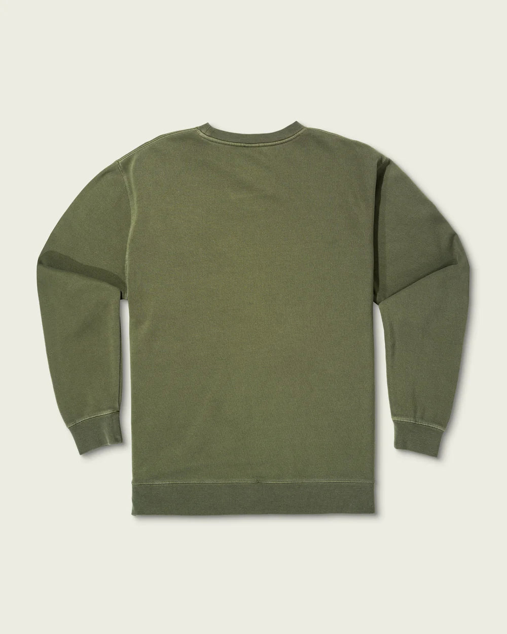 Marsh Heritage Crew Sweatshirt in Army
