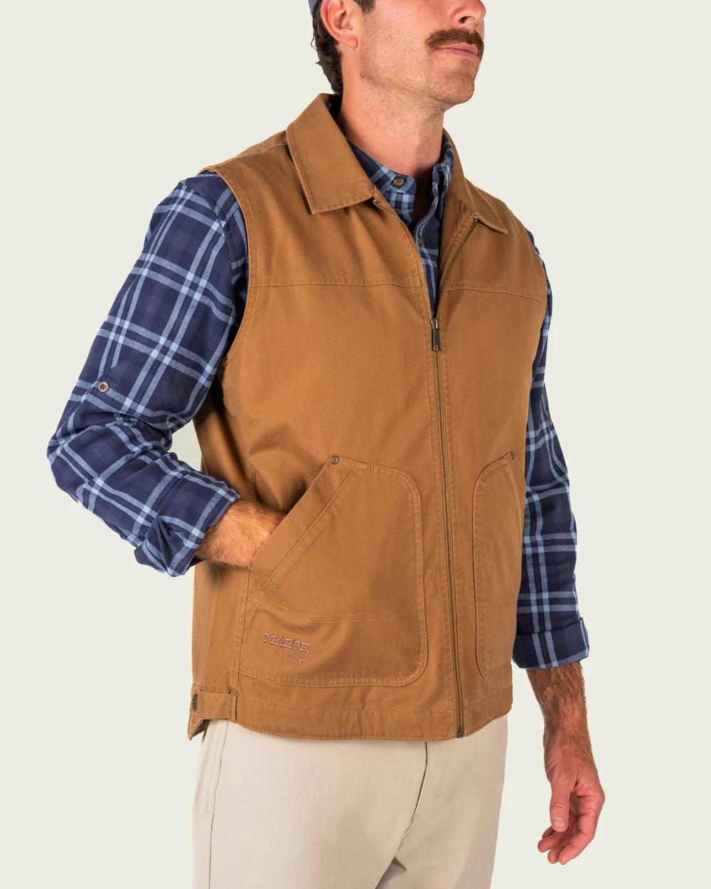 Marsh Westwood Vest in Tobacco