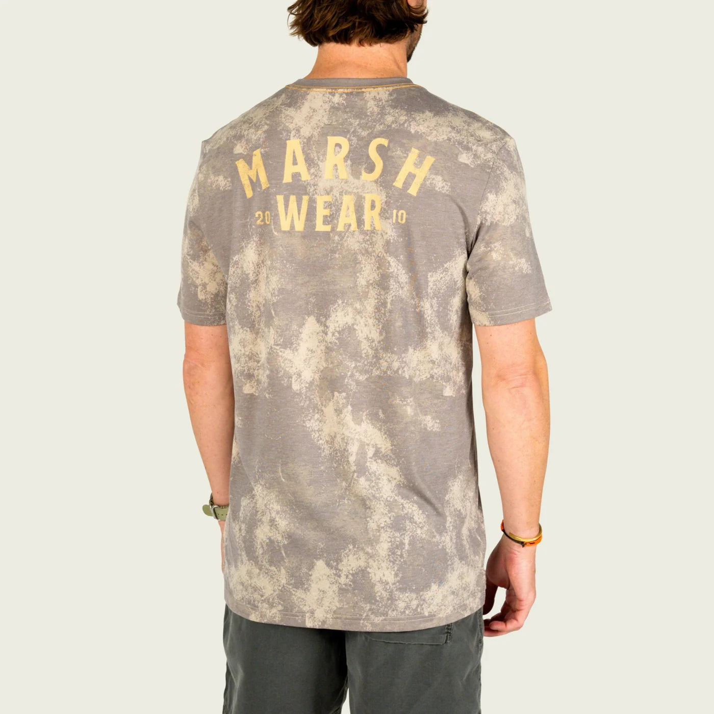 Marsh Stackhouse Tech Tee in Rock Overland Camo