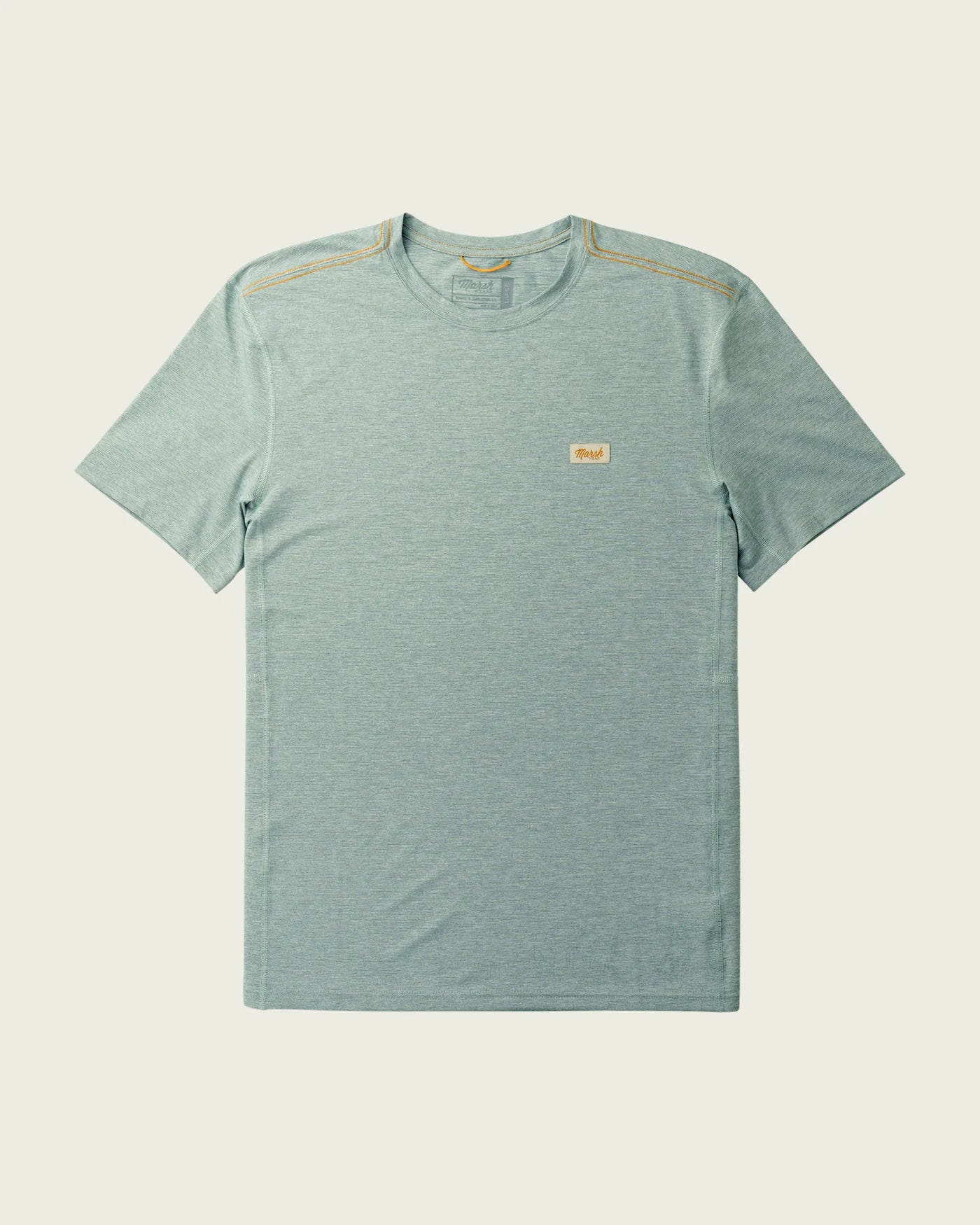 Marsh High Noon Tech Tee in Goblin Blue Heather