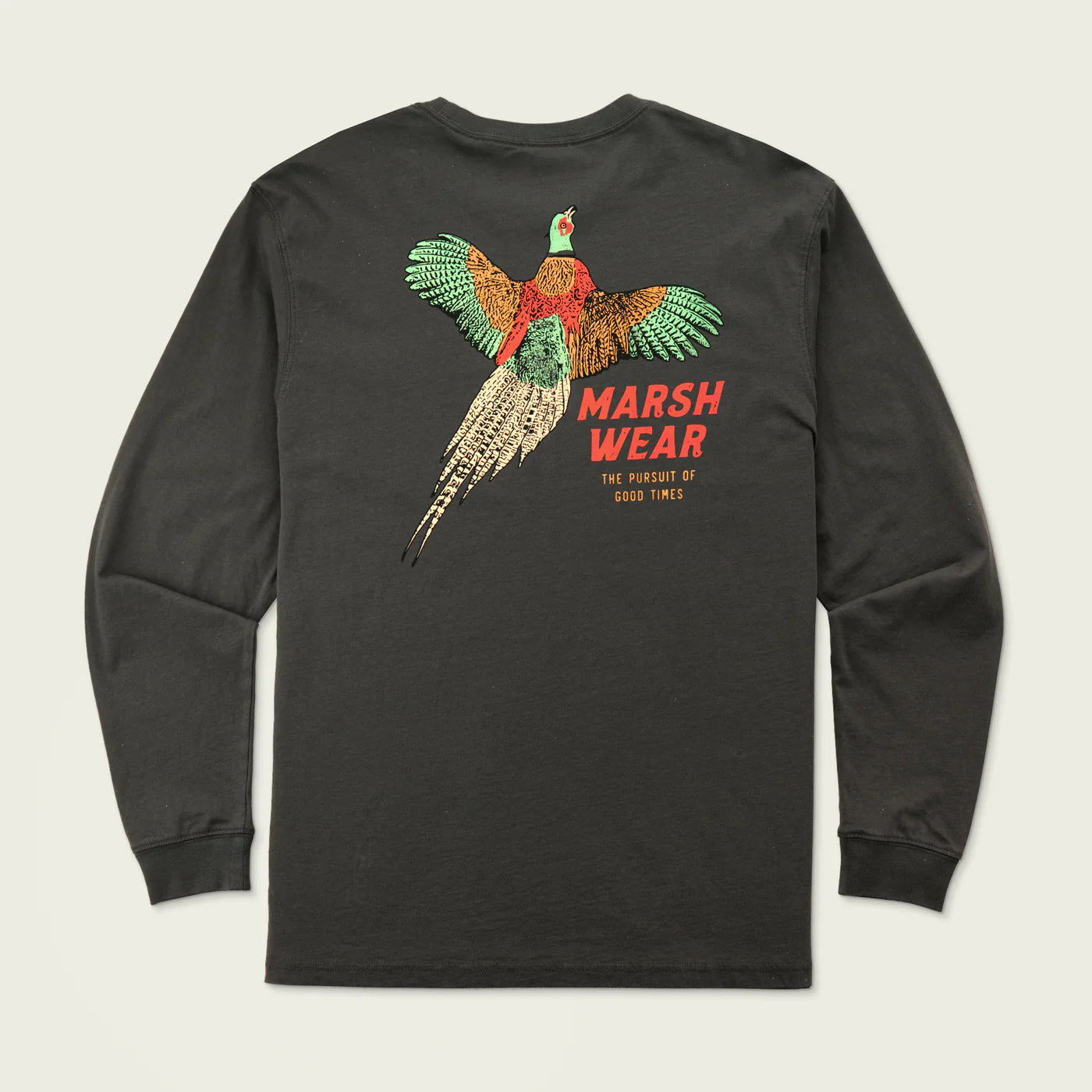 Marsh Pheasant Long Sleeve in Ash