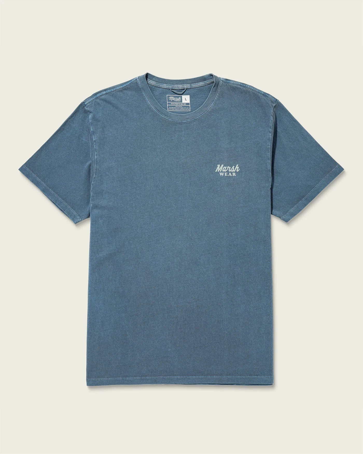 Marsh Heritage Lab Tee in Bluefin