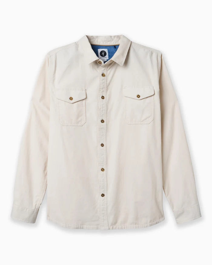 Toes On The Nose Merit | Craftsman Corduroy Shirt in Birch