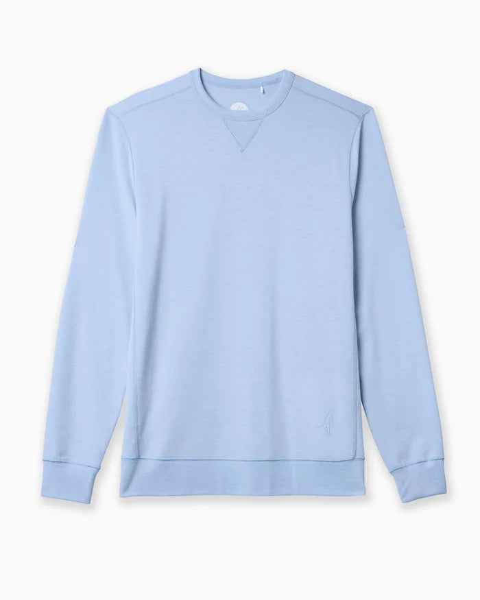 Toes On The Nose Growler Long Sleeve Crew in Light Blue