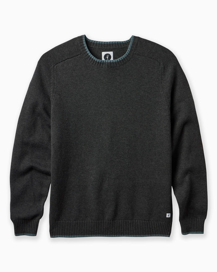 Toes On The Nose Windward | Seawool Sweater in Heather Smoke