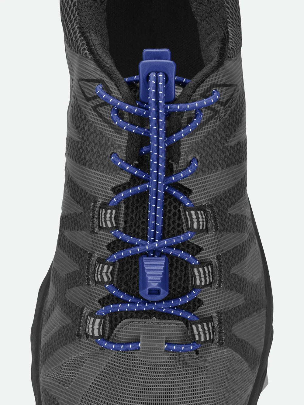 Nathan Run Laces in Surf The Web Blue
