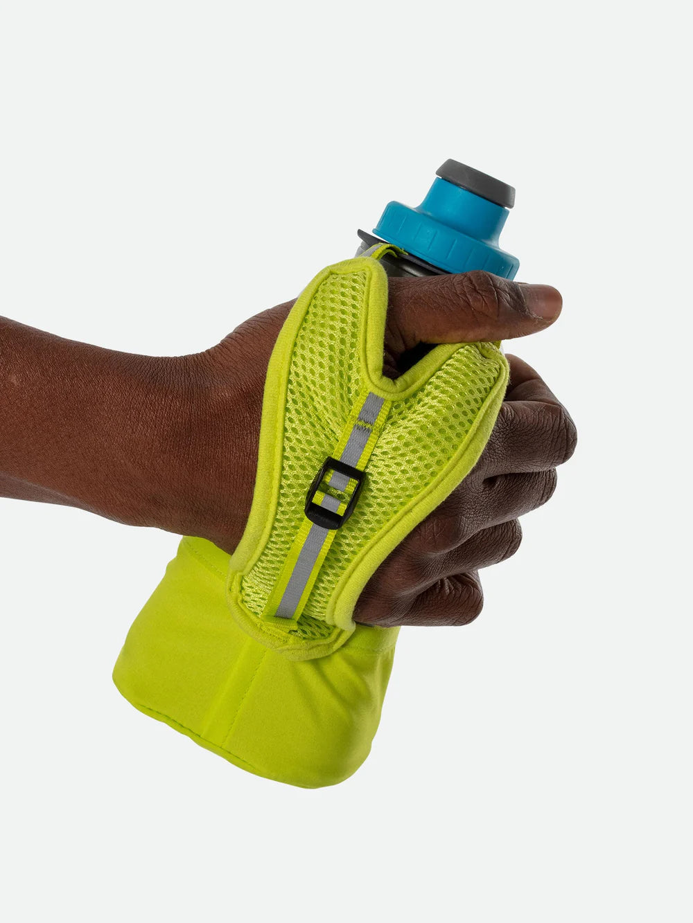 Nathan 12oz QuickSqueeze Lite Insulated Handheld in Finish Lime/Blue Me Away