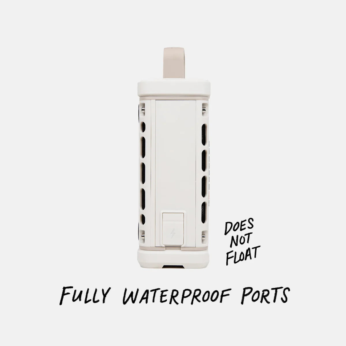 Turtlebox Outdoor Bluetooth Waterproof Ranger Speaker in Ivory