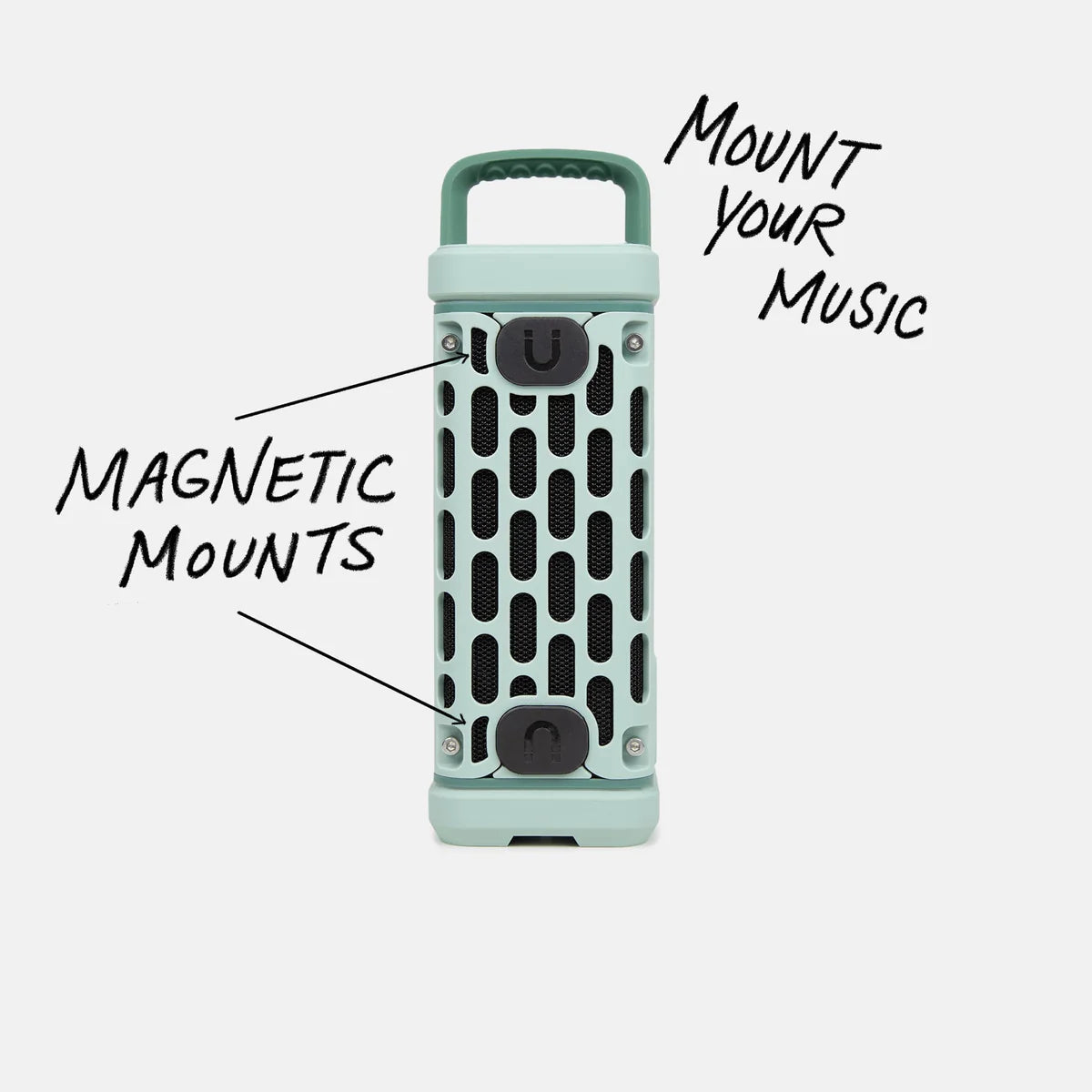 Turtlebox Outdoor Bluetooth Waterproof Ranger Speaker in River Rock