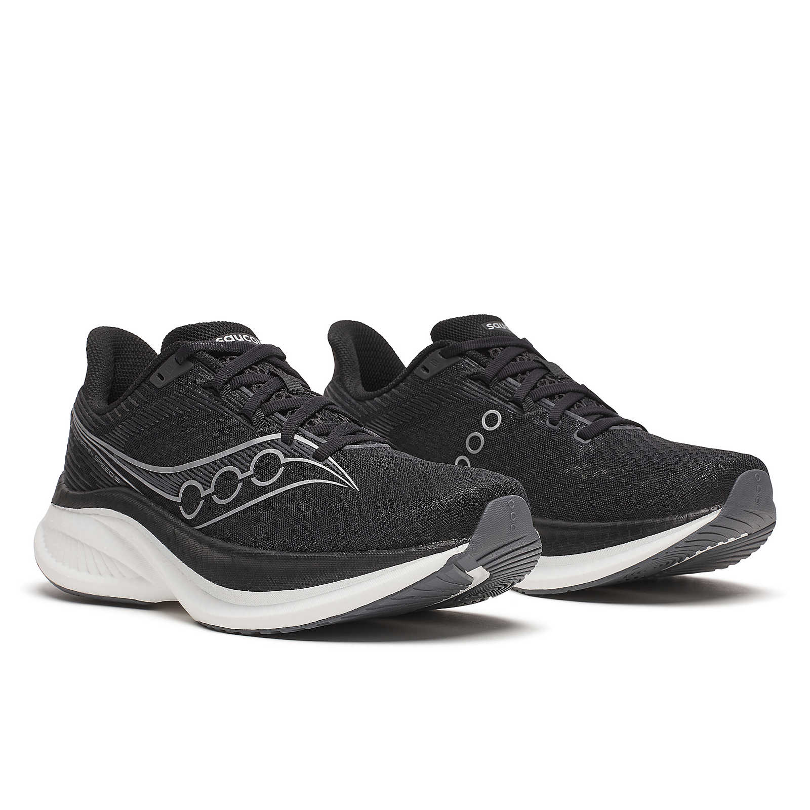 Men's Saucony Endorphin Speed 5 Running Shoe in Black | White