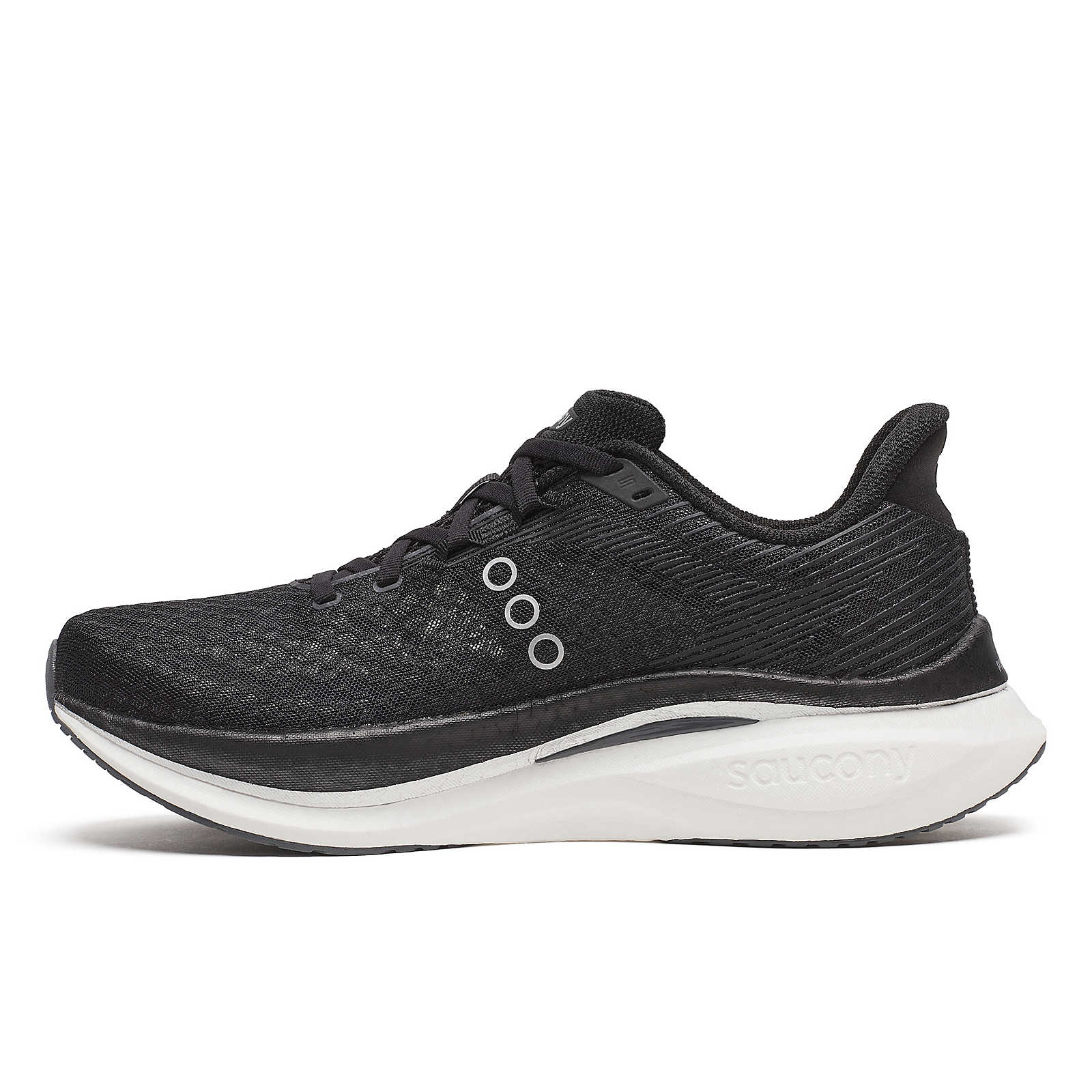 Men's Saucony Endorphin Speed 5 Running Shoe in Black | White