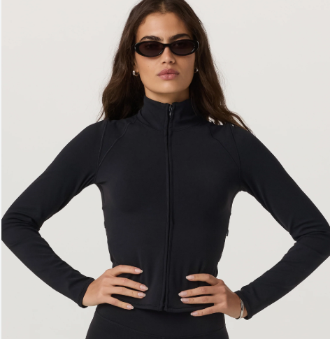 vuori Women's Vuori AllTheFeels™ Full Zip in Black