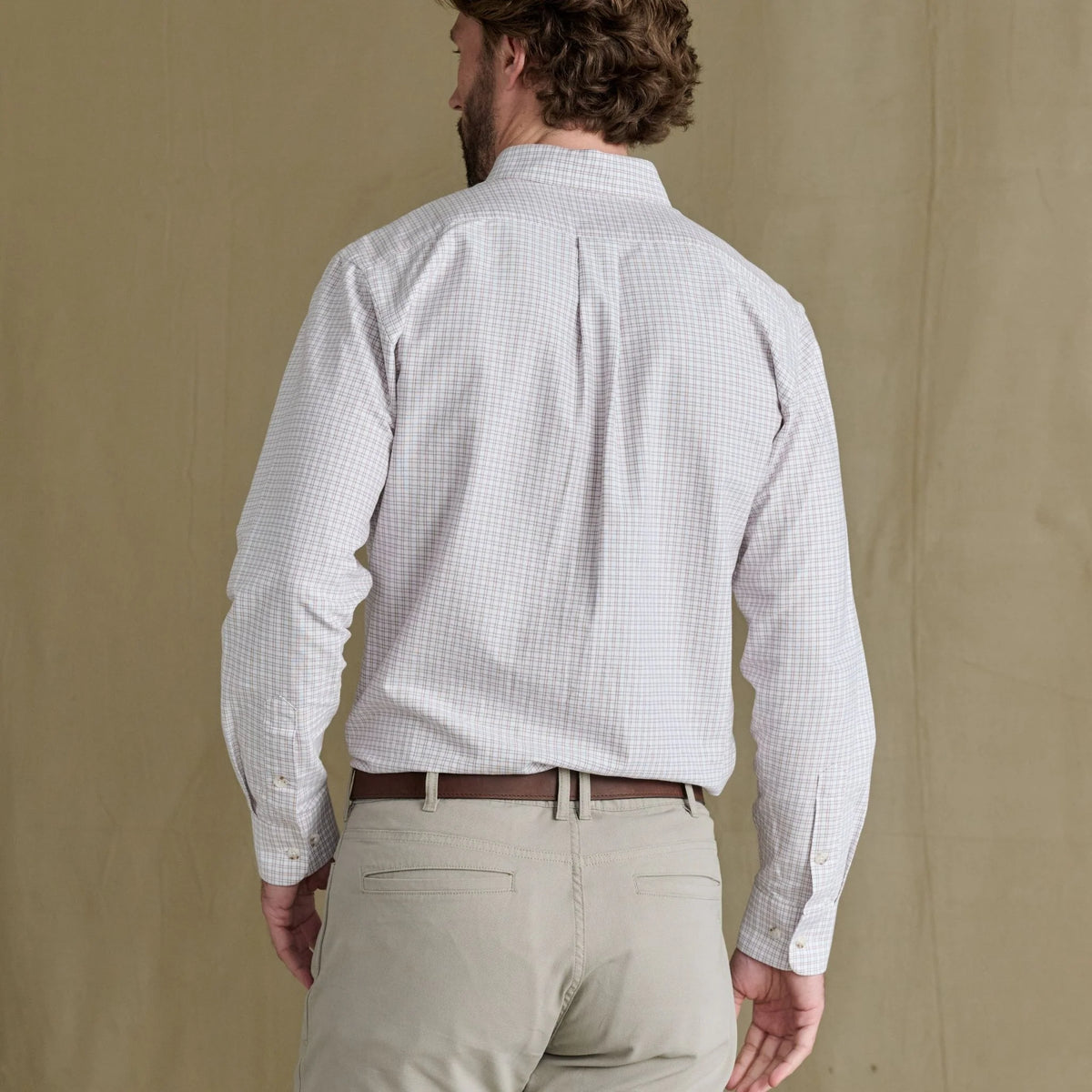 Tom Beckbe Culver Oxford Shirt in Quarry