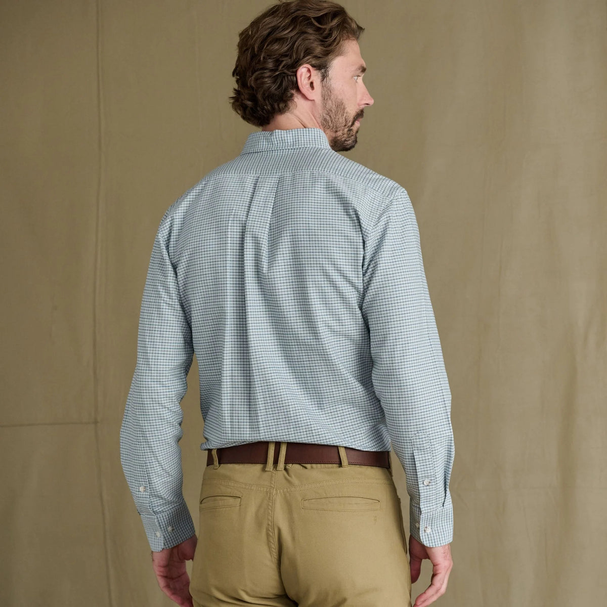 Tom Beckbe Culver Oxford Shirt in Summit Blue