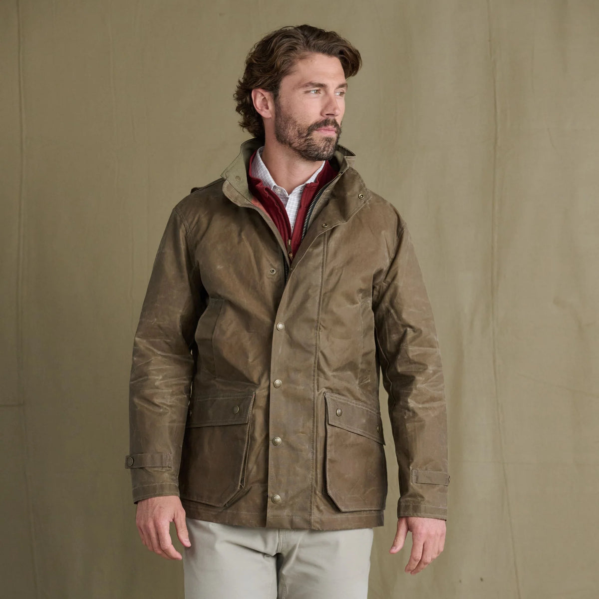 Tom Beckbe Tensaw Jacket in Tobacco