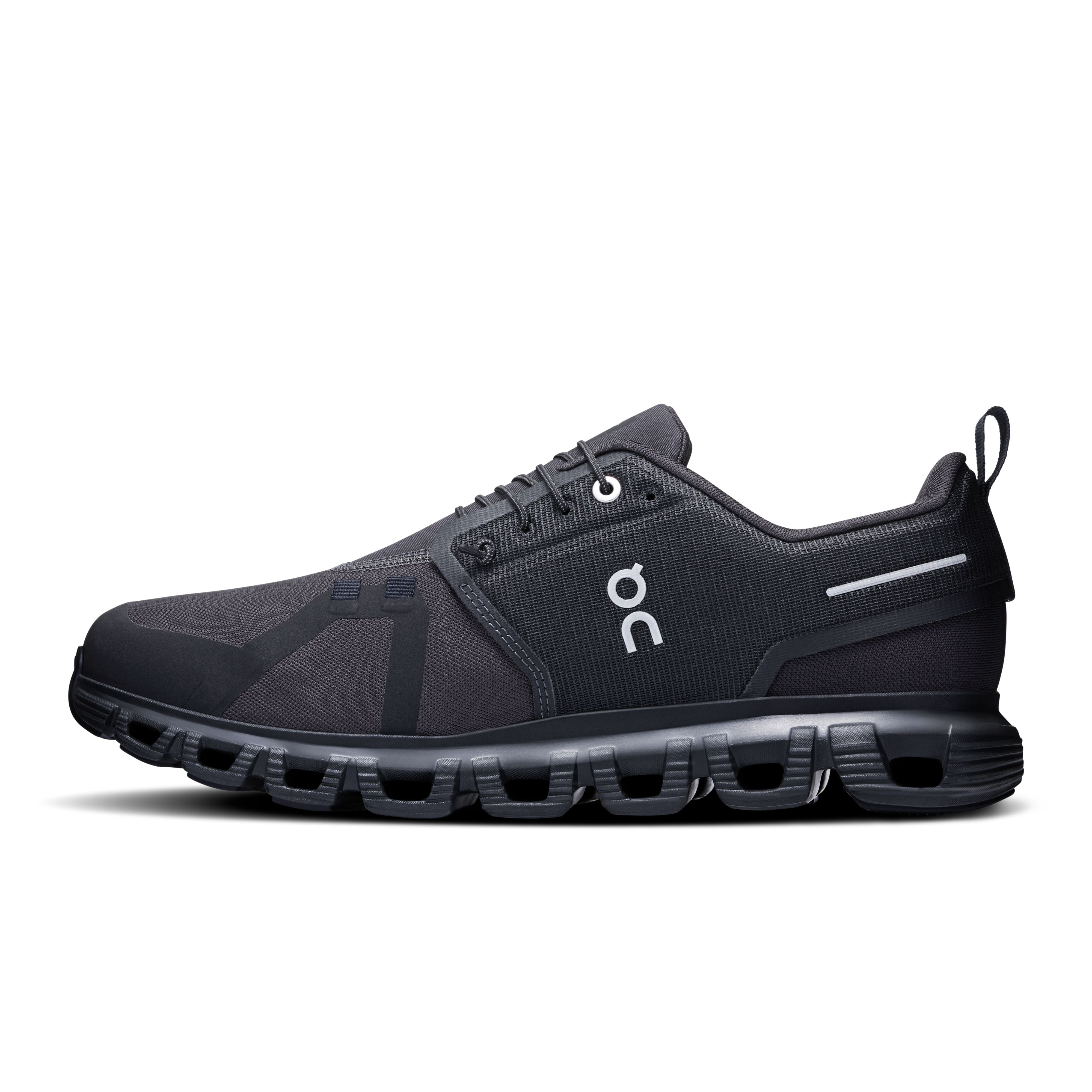 Men's On Cloud 6 Waterproof Shoe in Black | Black