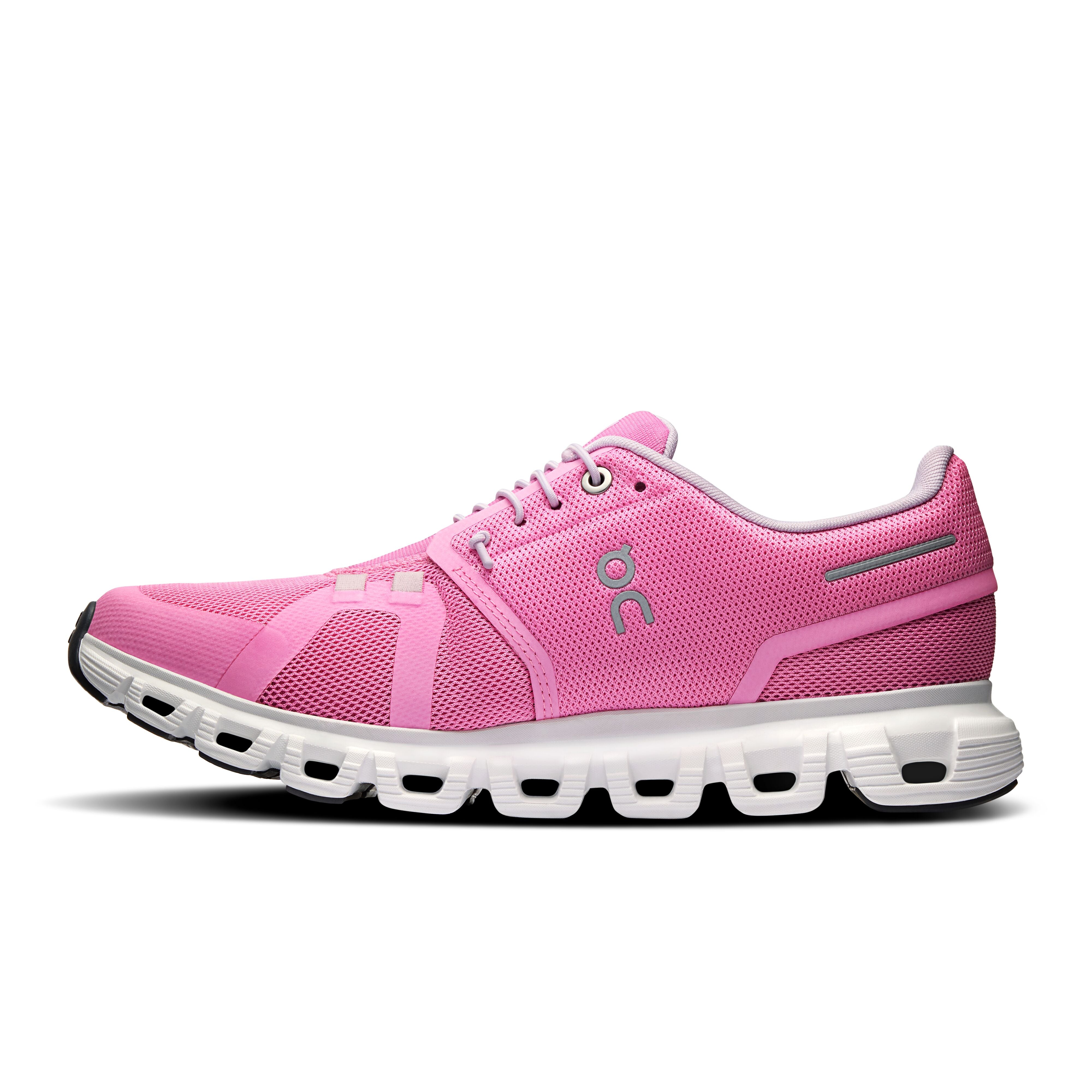 Women's On Cloud 6 Running Shoe in Raspberry | White