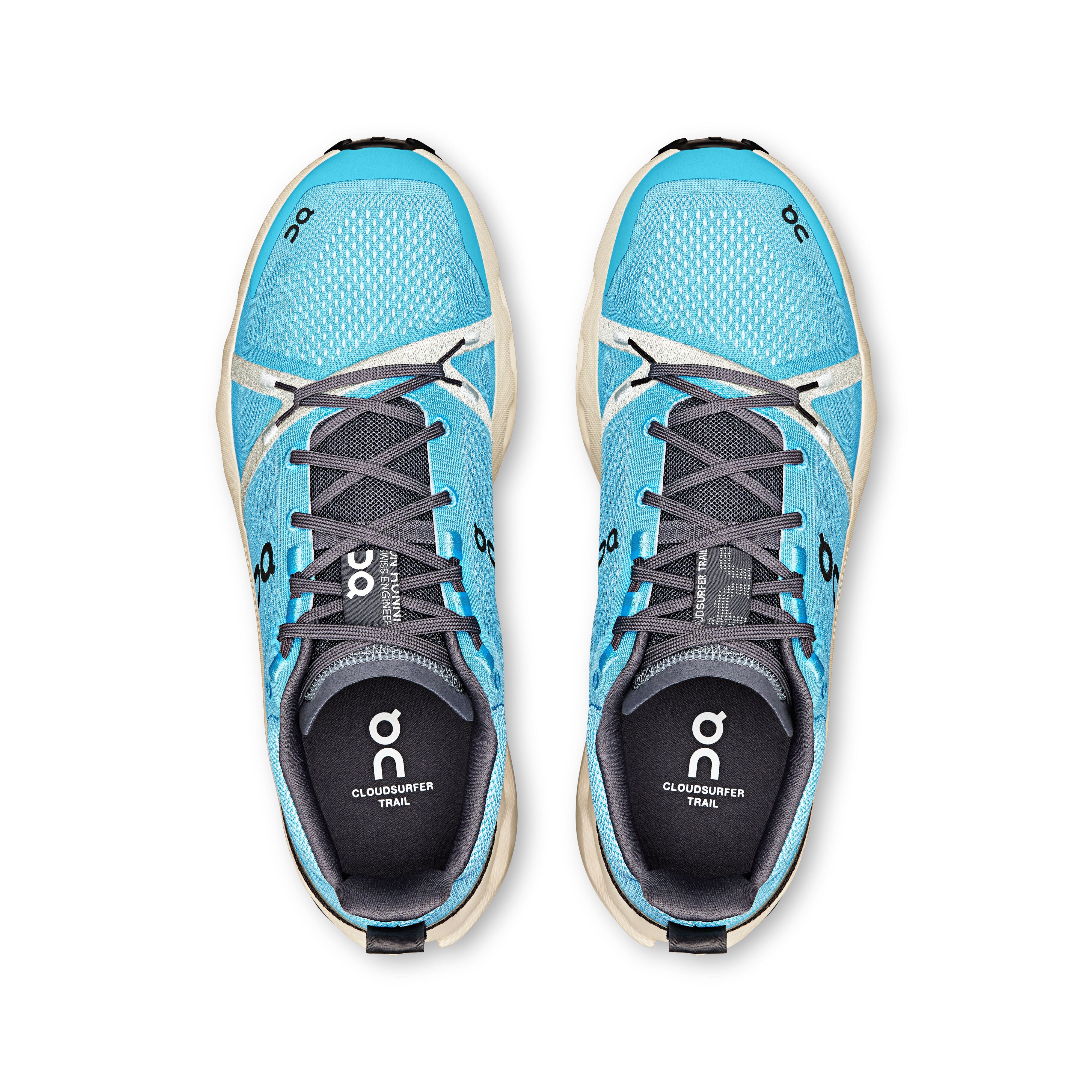 Men's On Cloudsurfer Trail Running Shoe in Horizon | Cream