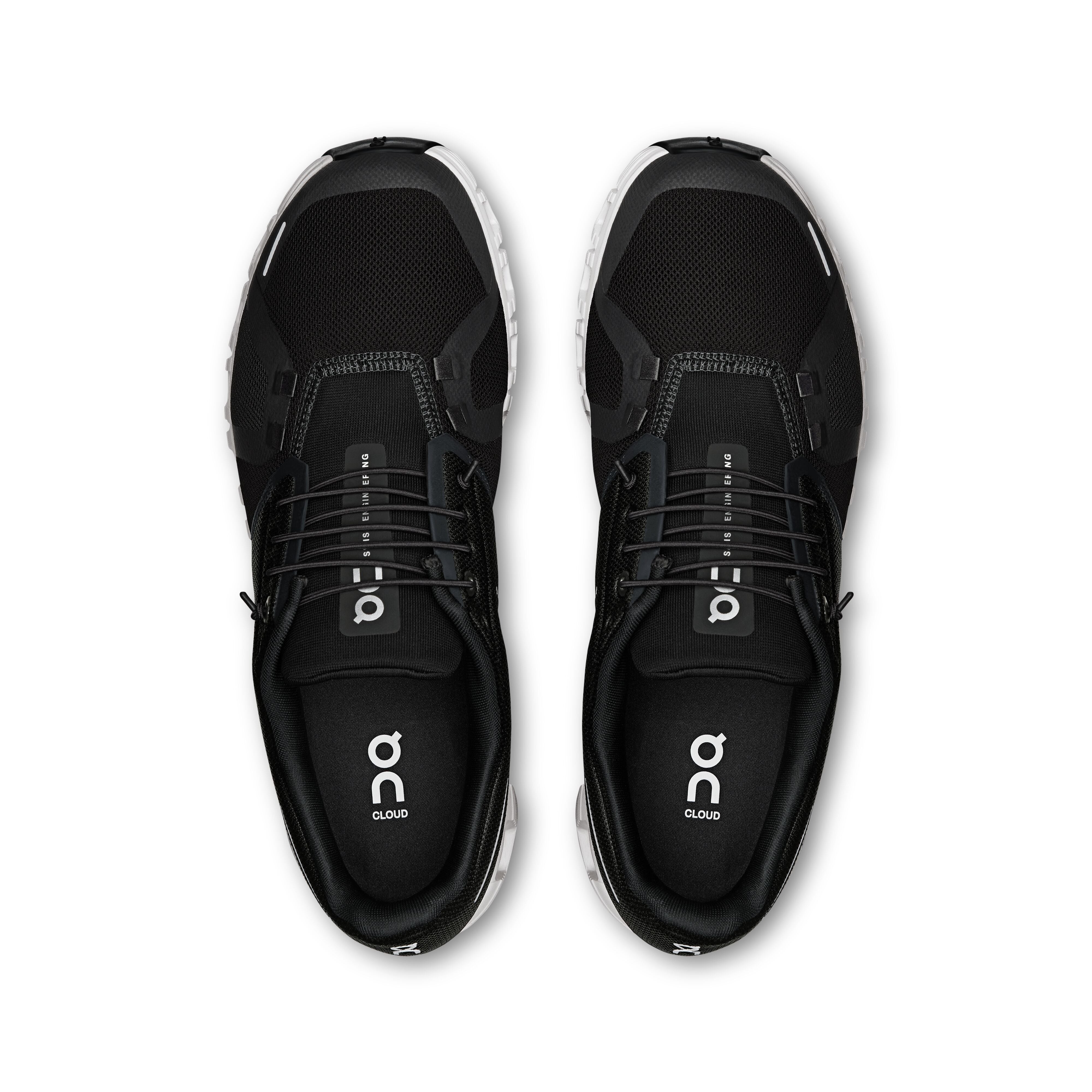 Men's On Cloud 6 Running Shoe in Black | White