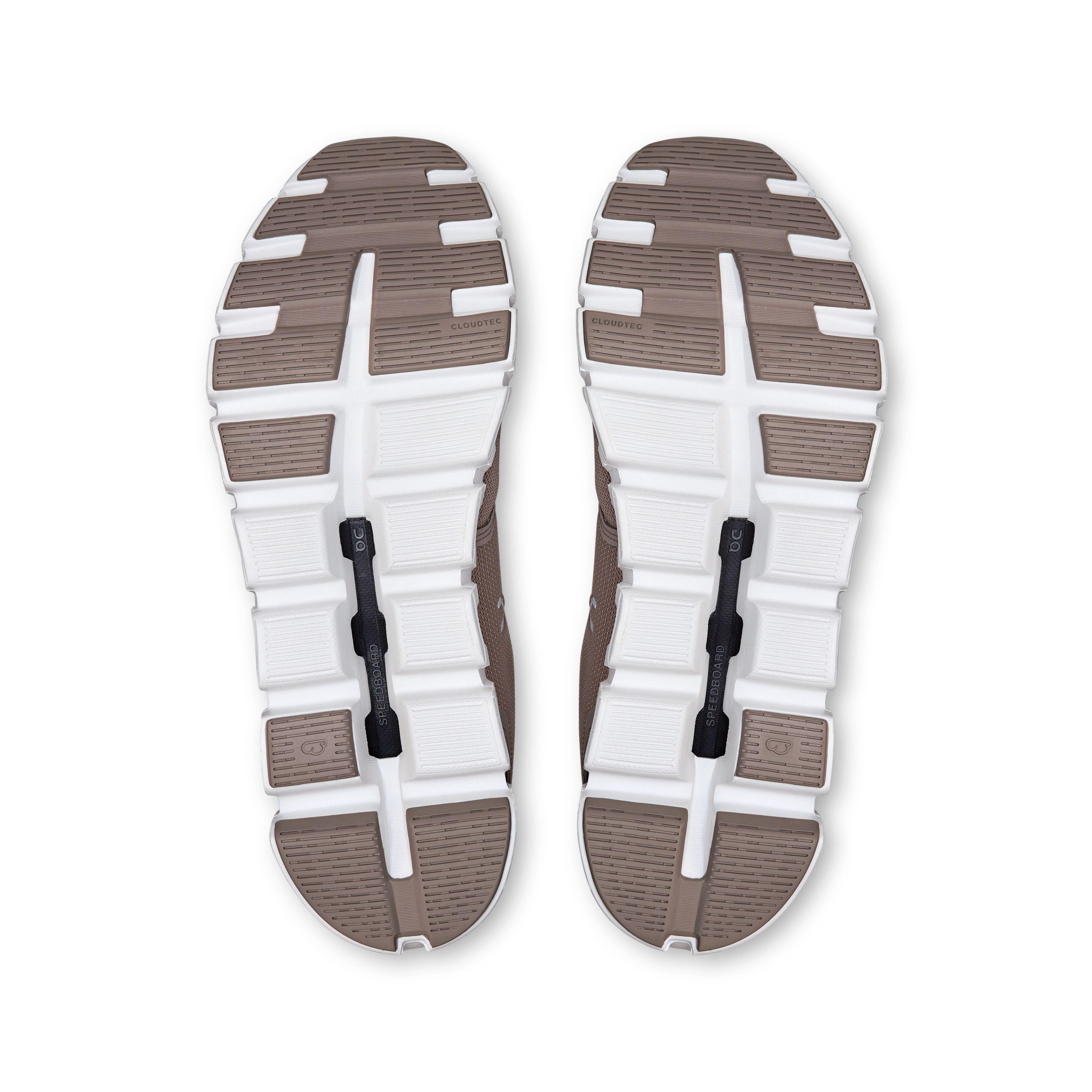 Men's On Cloud 6 Running Shoe in Fog | White