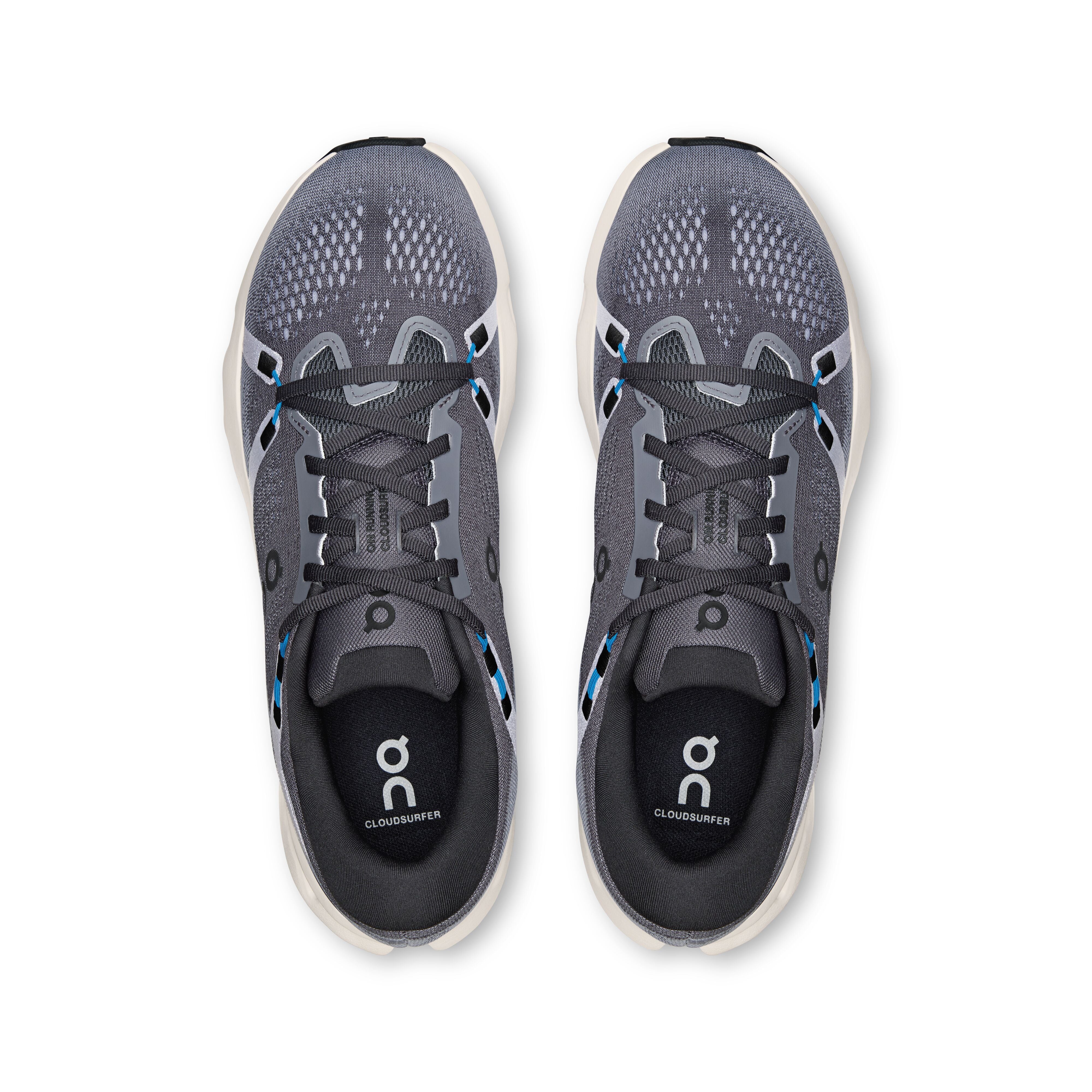Men's On Cloudsurfer 2 Running Shoe in Black | Malibu