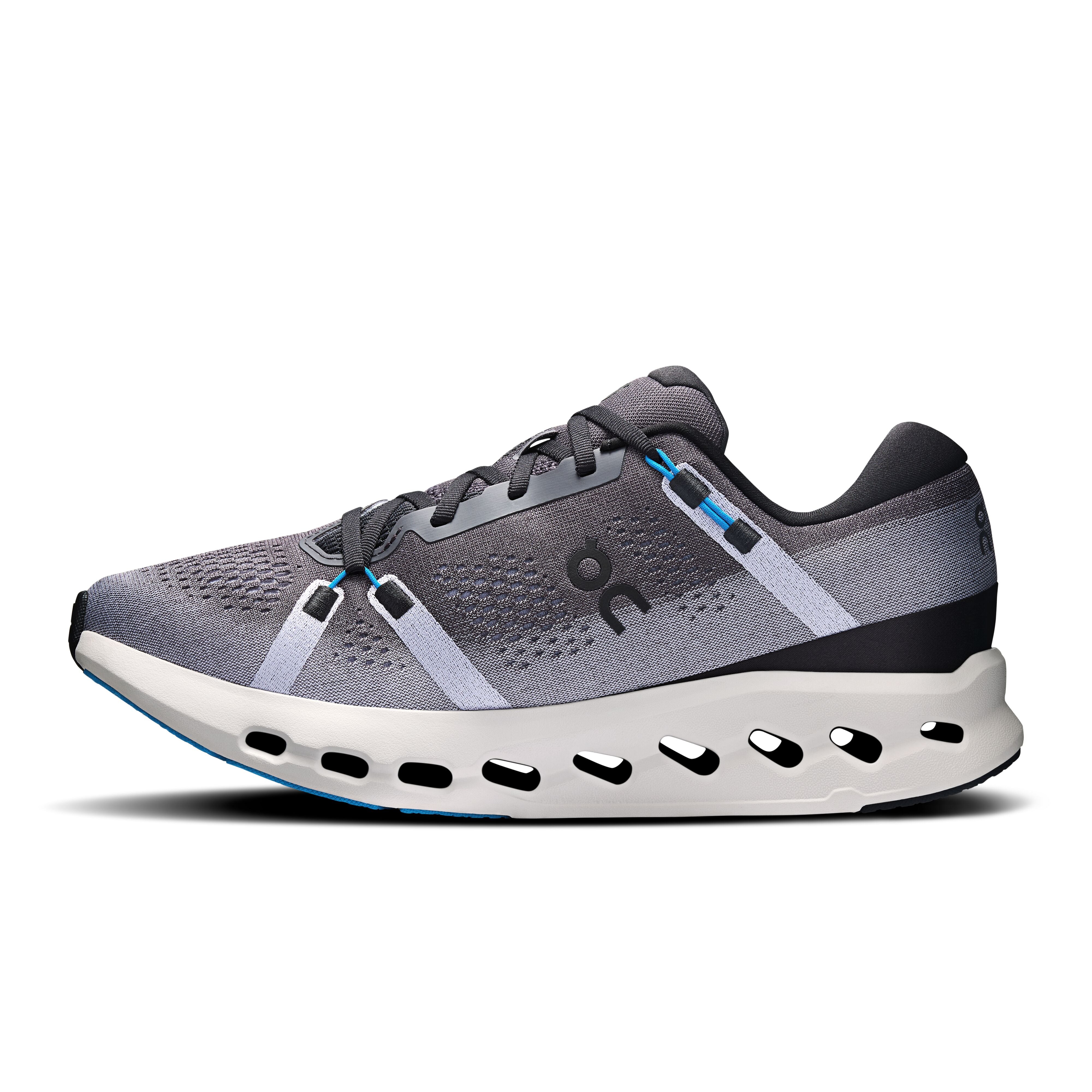 Men's On Cloudsurfer 2 Running Shoe in Black | Malibu