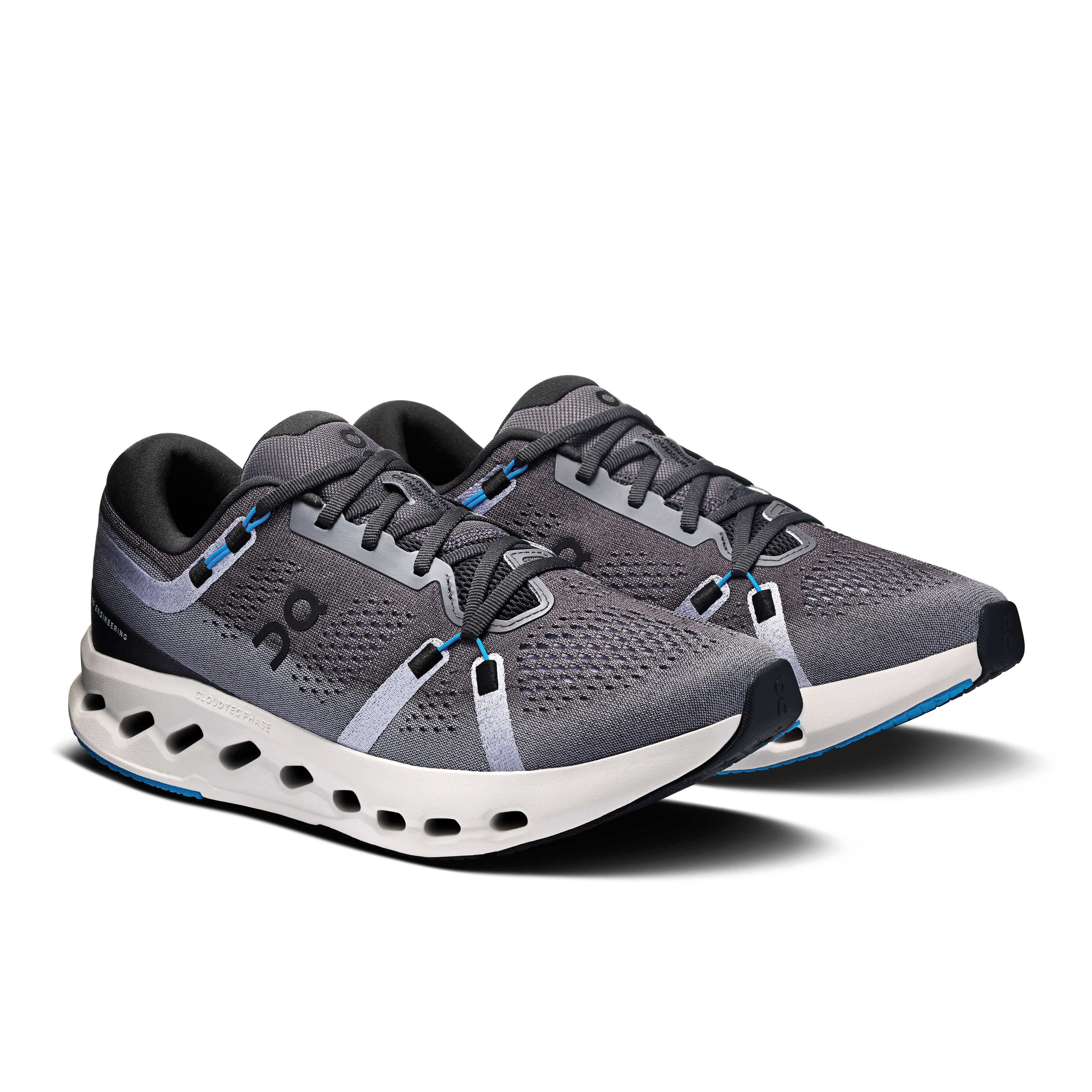 Men's On Cloudsurfer 2 Running Shoe in Black | Malibu