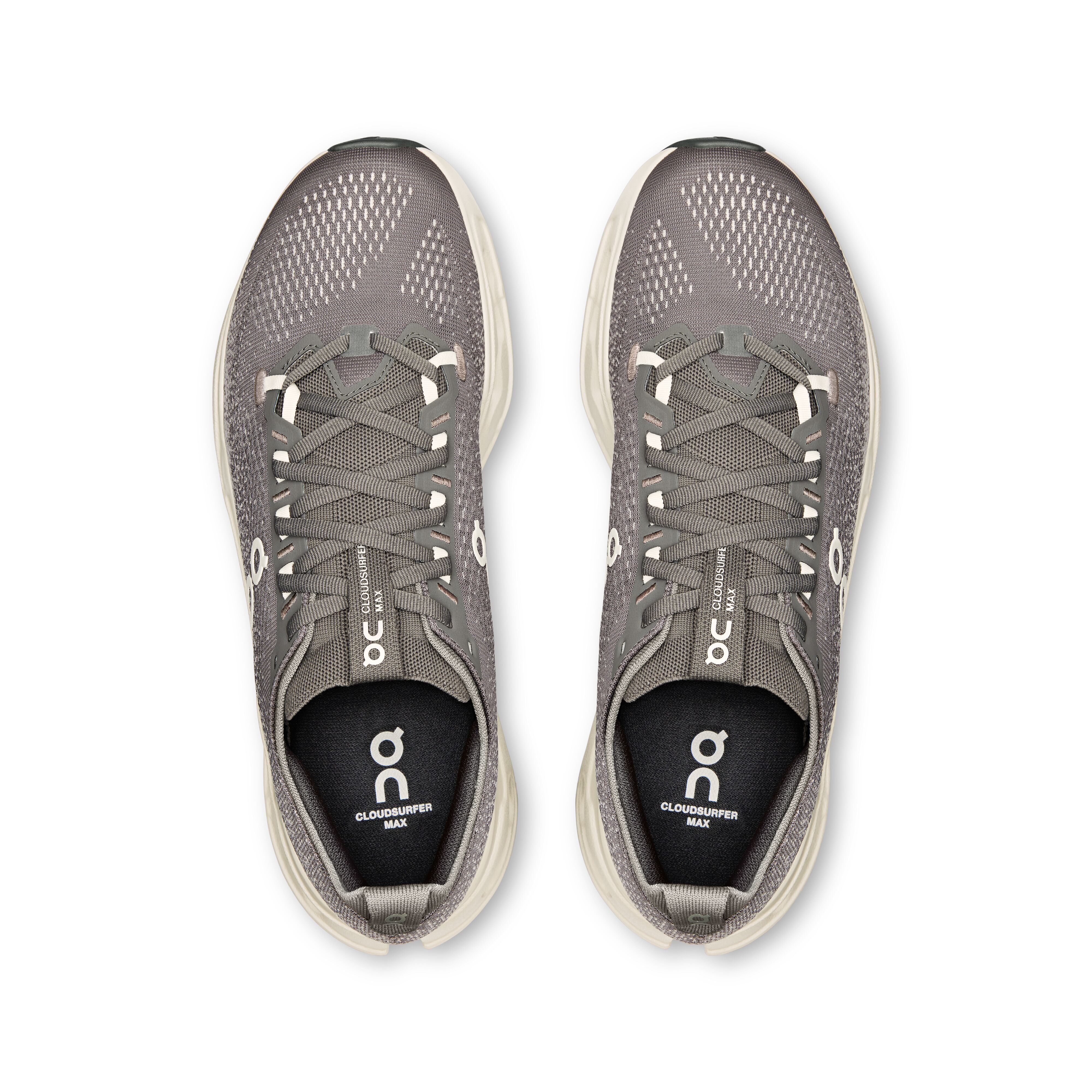 Men's On Cloudsurfer Max Running Shoe in Asphalt | Ice