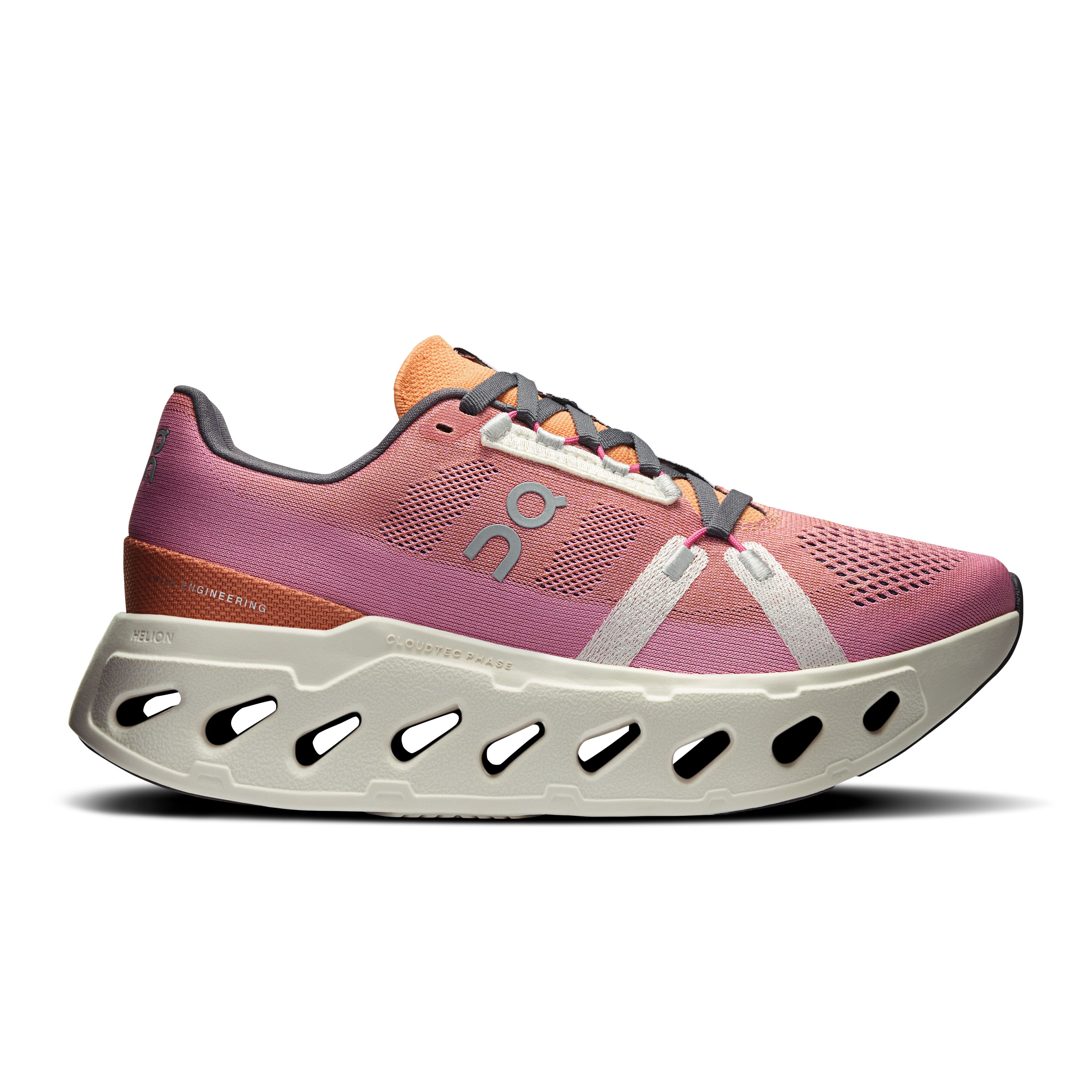 Women's On Cloudeclipse Running Shoe in Tangerine | Ivory