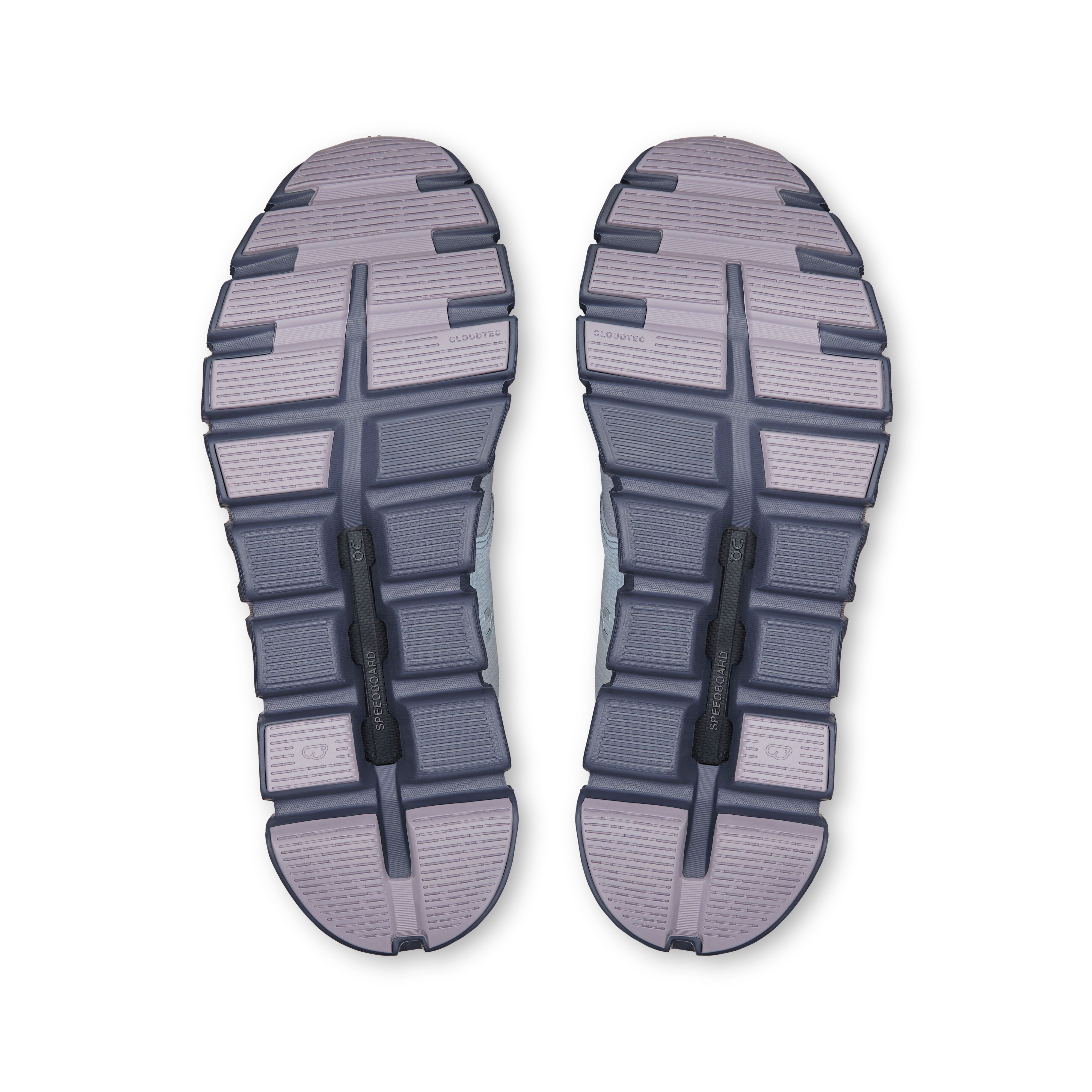 Women's On Cloud 6 Waterproof Shoe in Heather | Metal