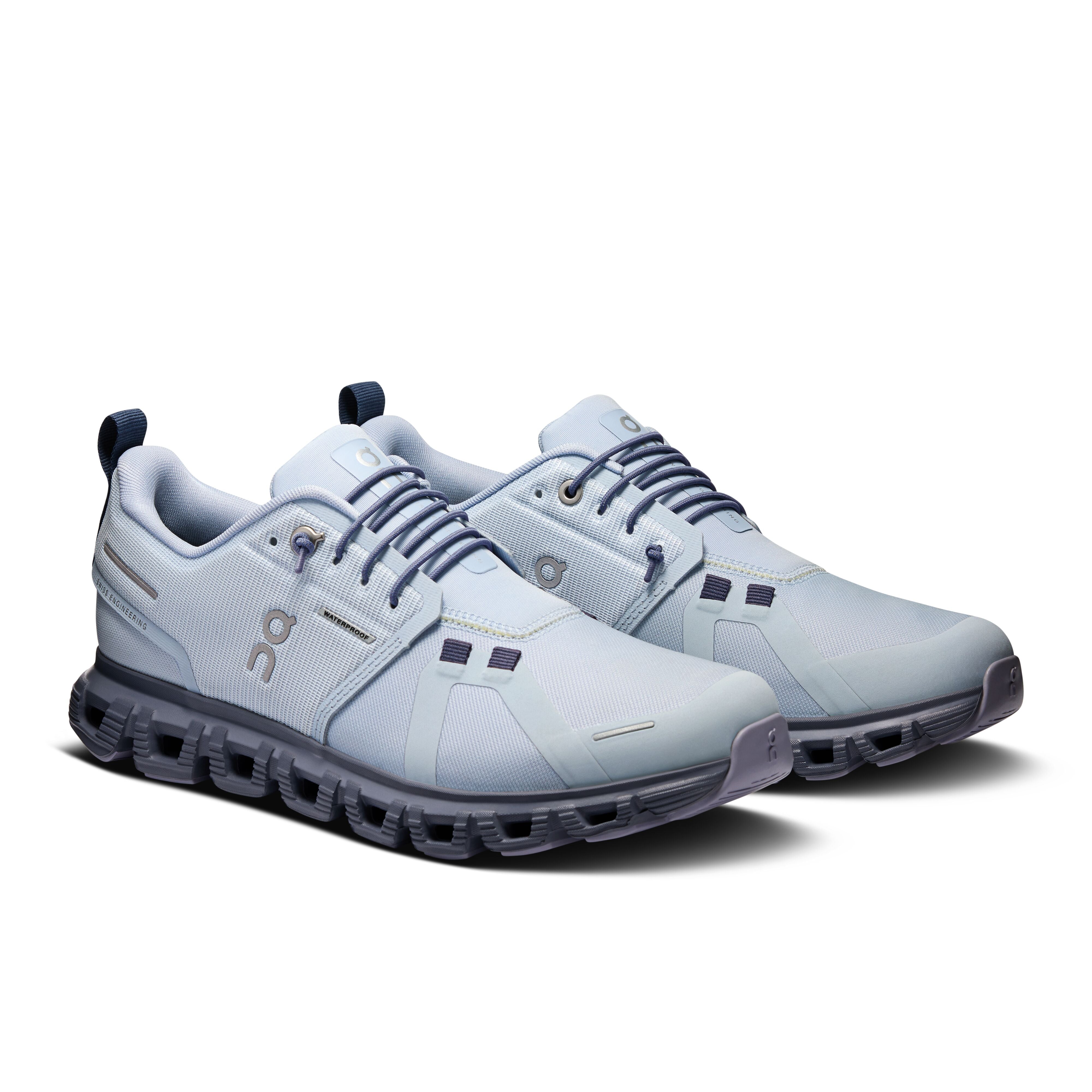 Women's On Cloud 6 Waterproof Shoe in Heather | Metal