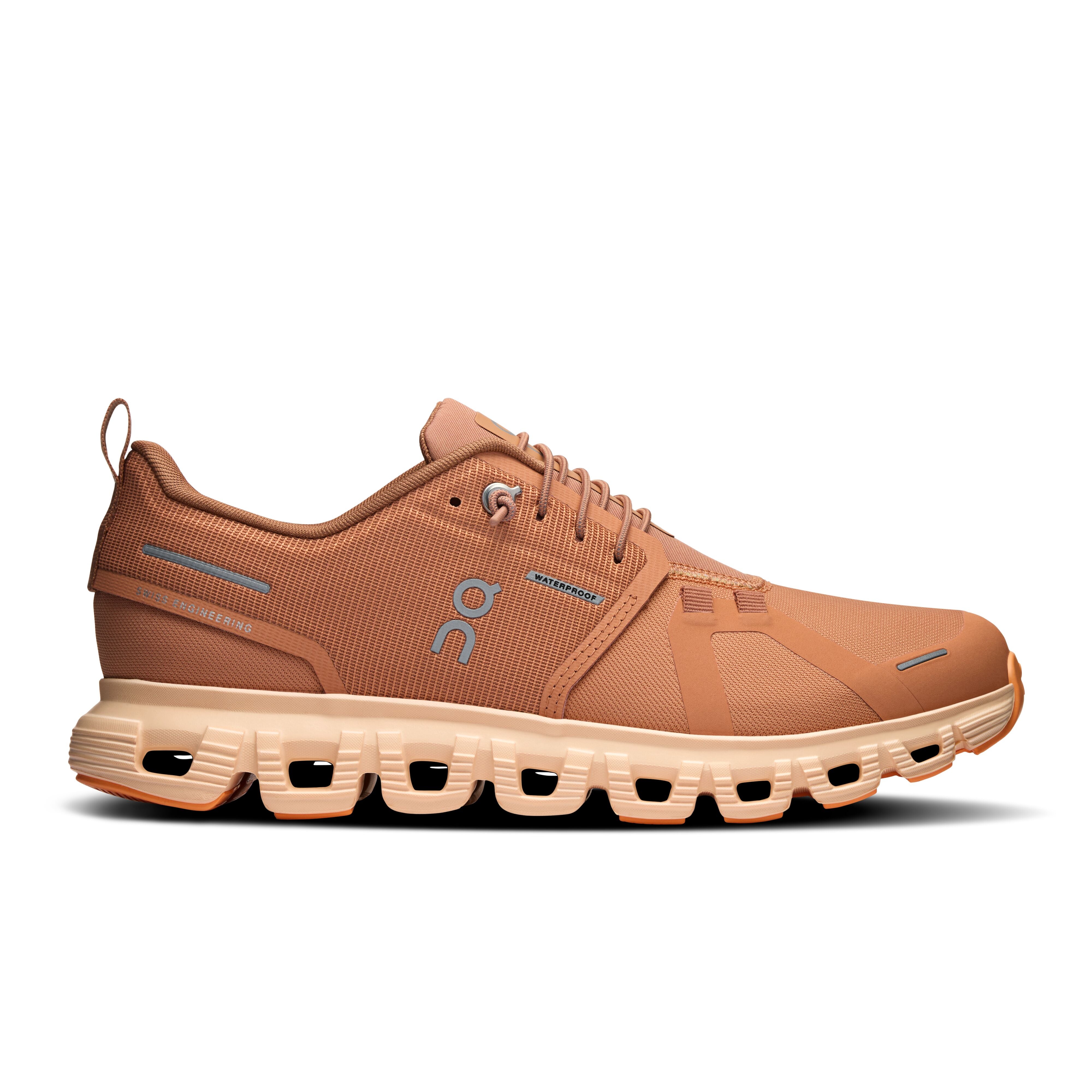 Women's On Cloud 6 Waterproof Shoe in Sandstone | Blonde