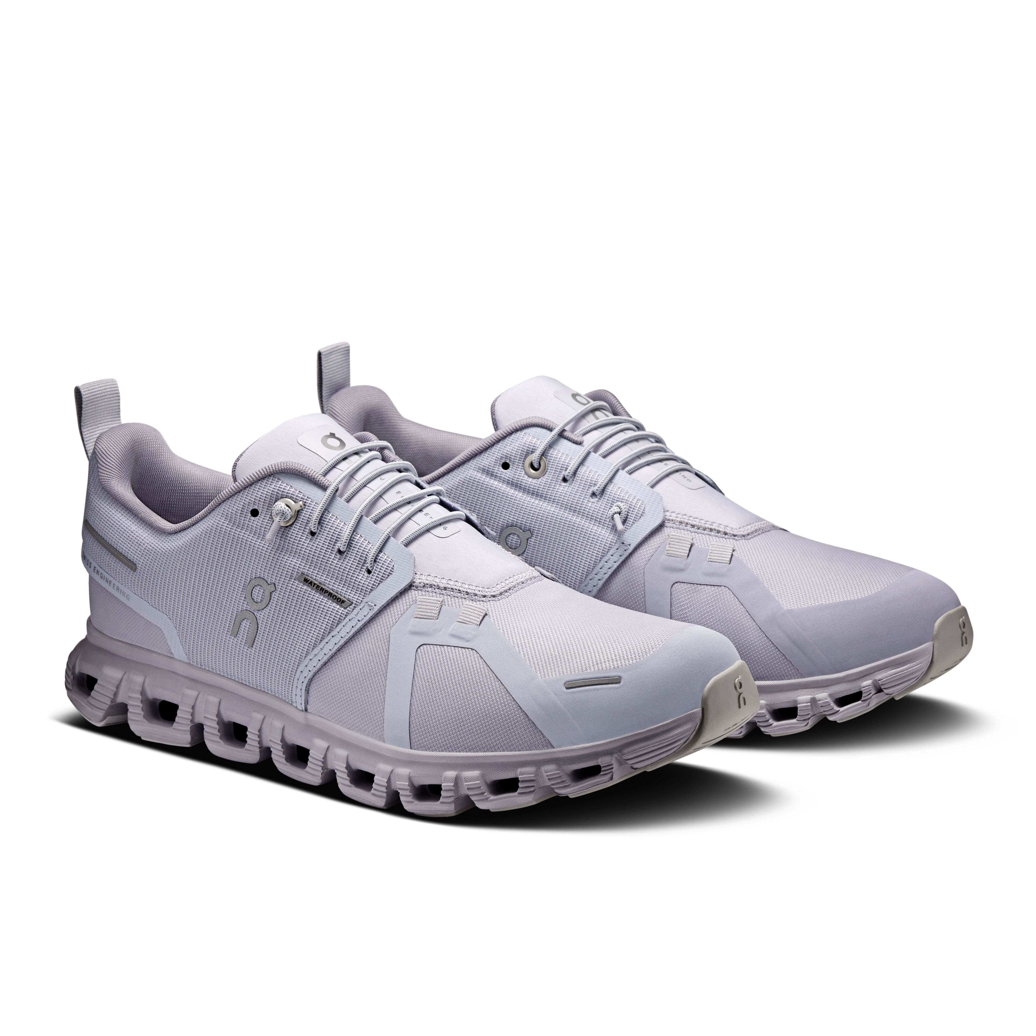 Women's On Cloud 6 Waterproof Shoe in Nimbus | Lilac