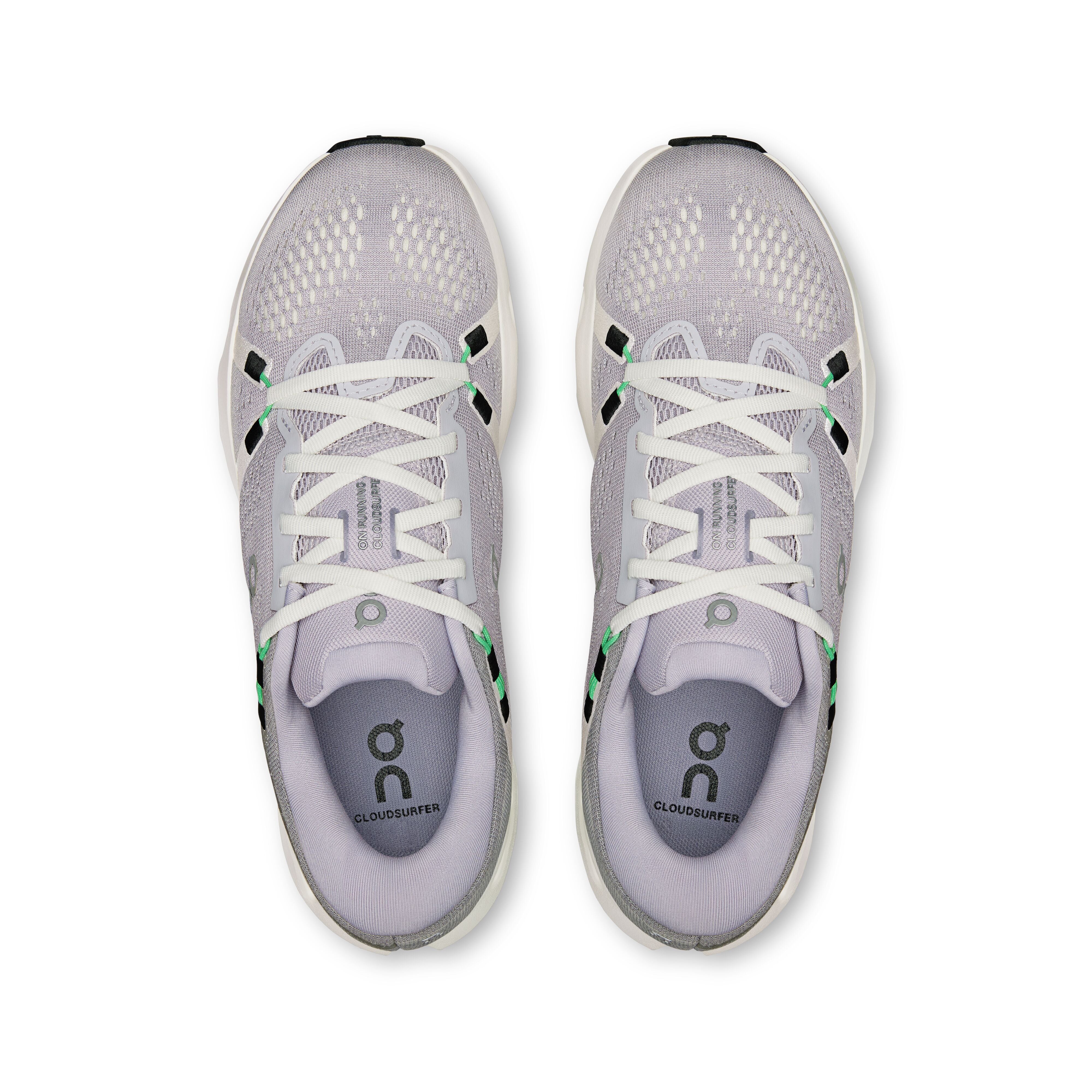 Women's On Cloudsurfer 2 Running Shoe in Lilac | Ivory
