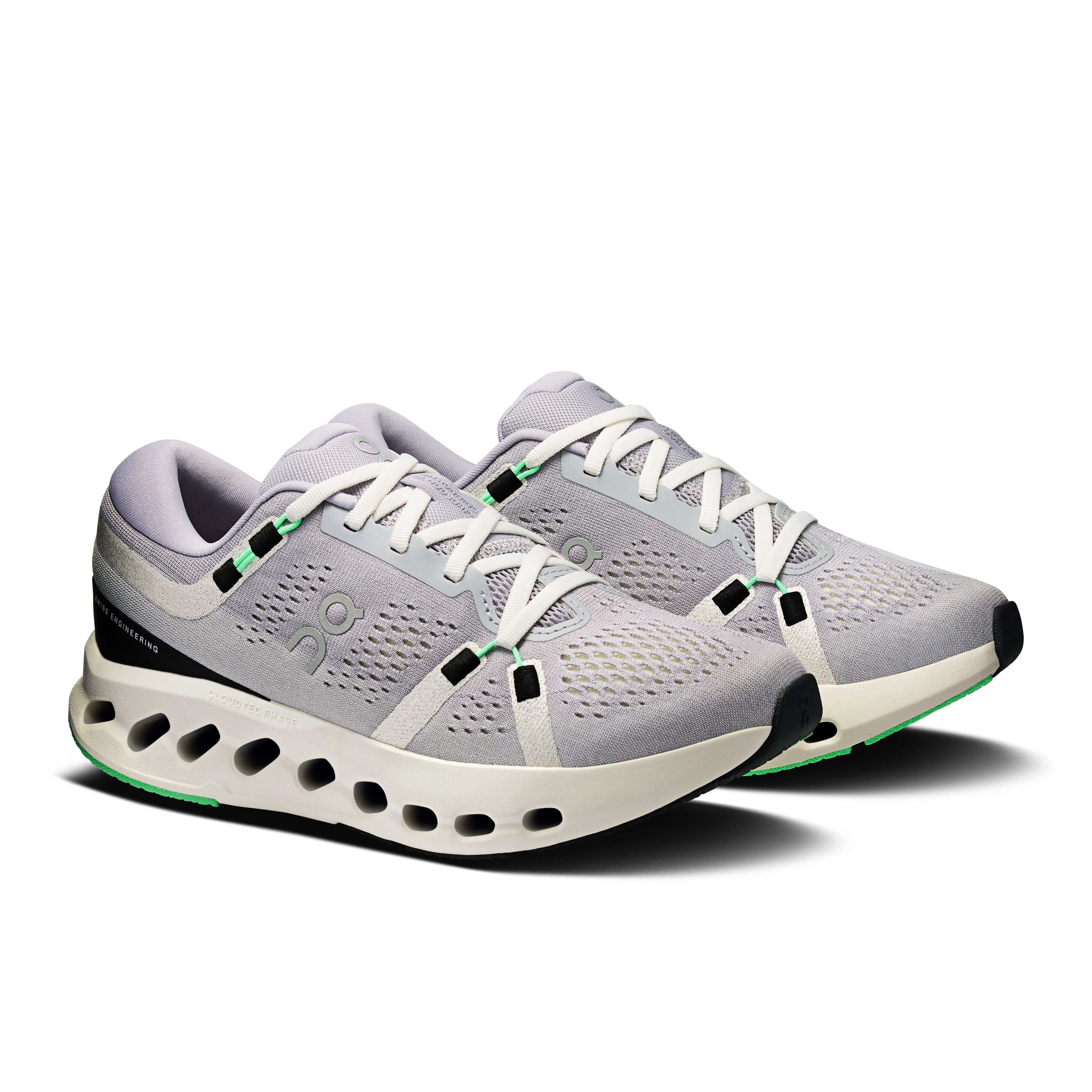 Women's On Cloudsurfer 2 Running Shoe in Lilac | Ivory