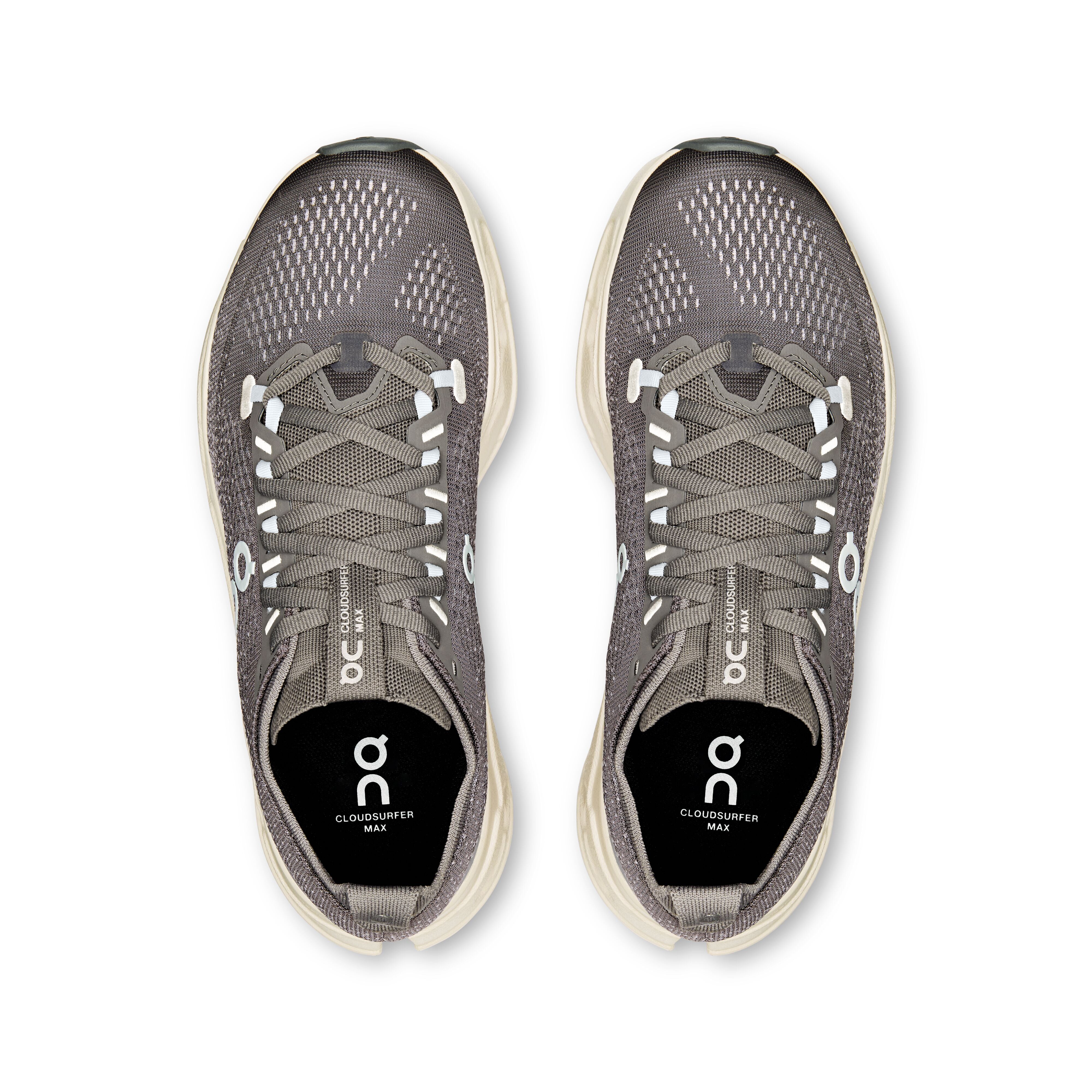 Women's On Cloudsurfer Max Running Shoe in Asphalt | Ice