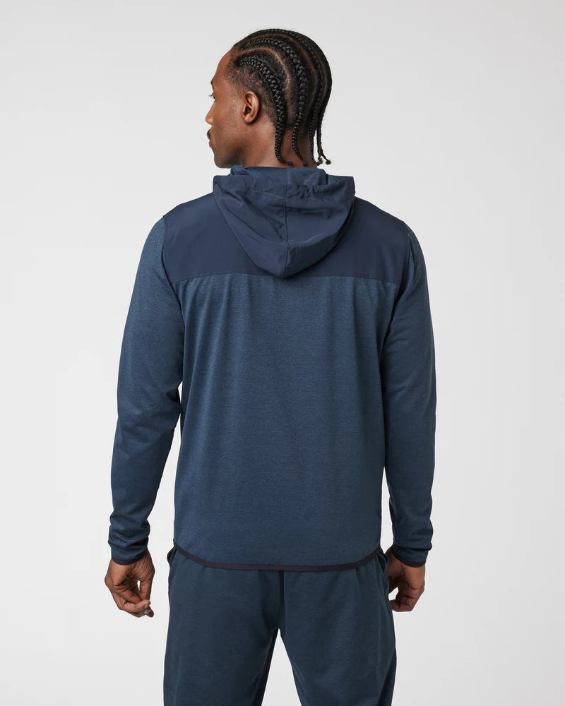 vuori Men's Sunday Element Jacket in Ink Heather