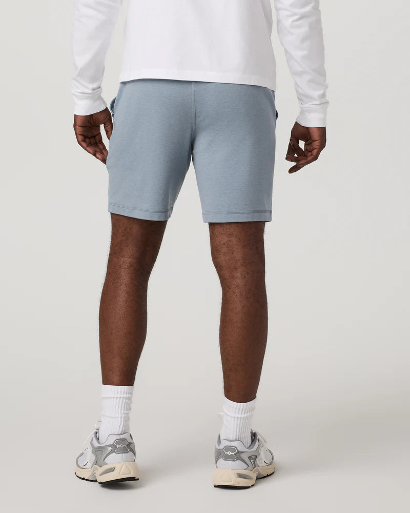 vuori Men's 7" Ponto Performance Short in Flint Heather